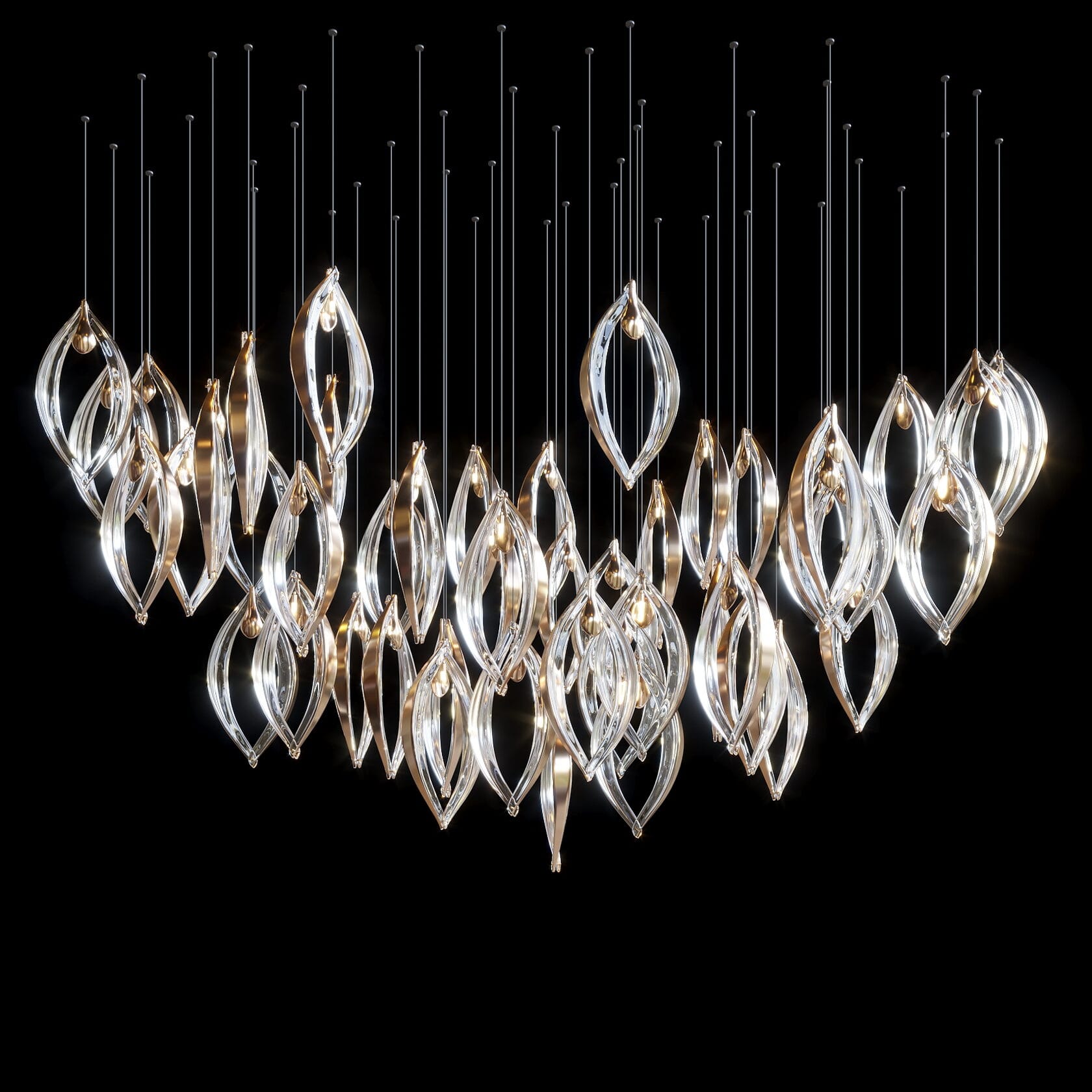 LC0289 - Light compositions made of crystal and glass - image 8 | Bachelieri