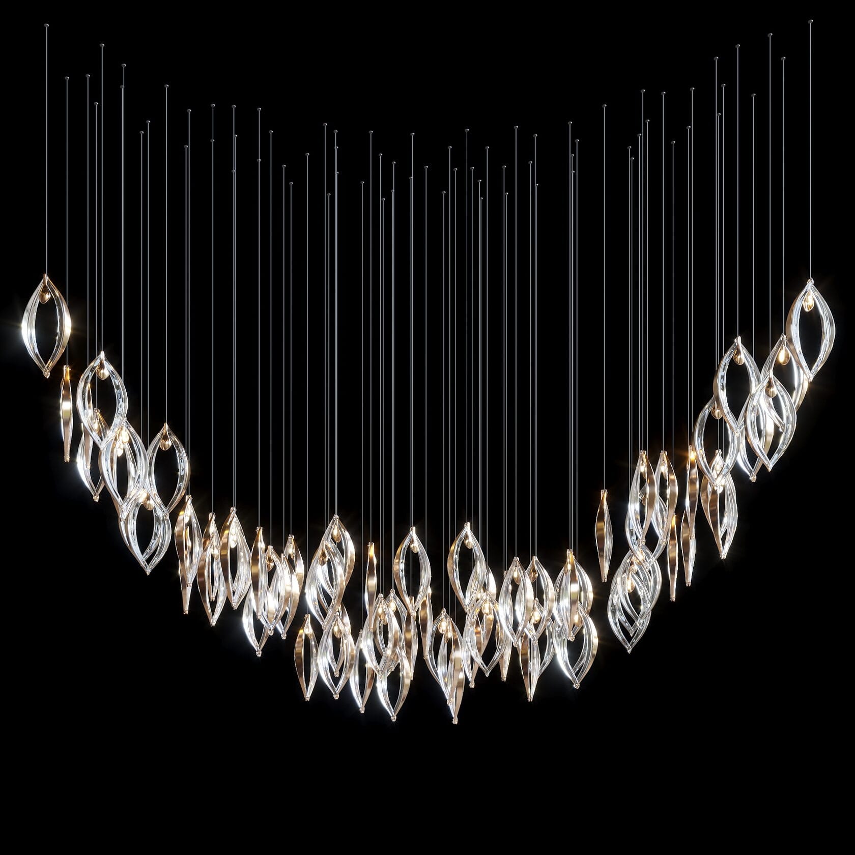 LC0289 - Light compositions made of crystal and glass - image 10 | Bachelieri