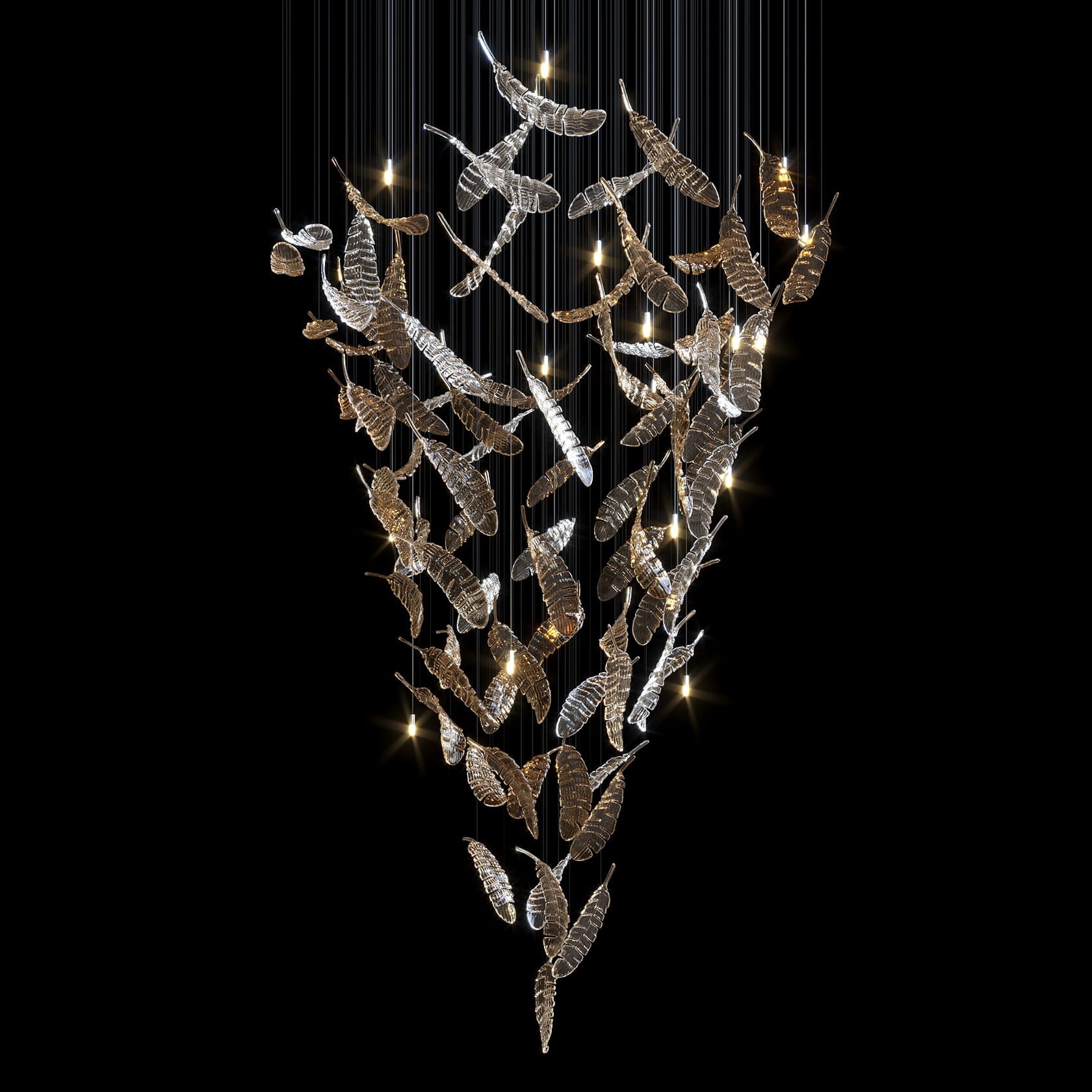LC0295 - Light compositions made of crystal and glass - image 2 | Bachelieri