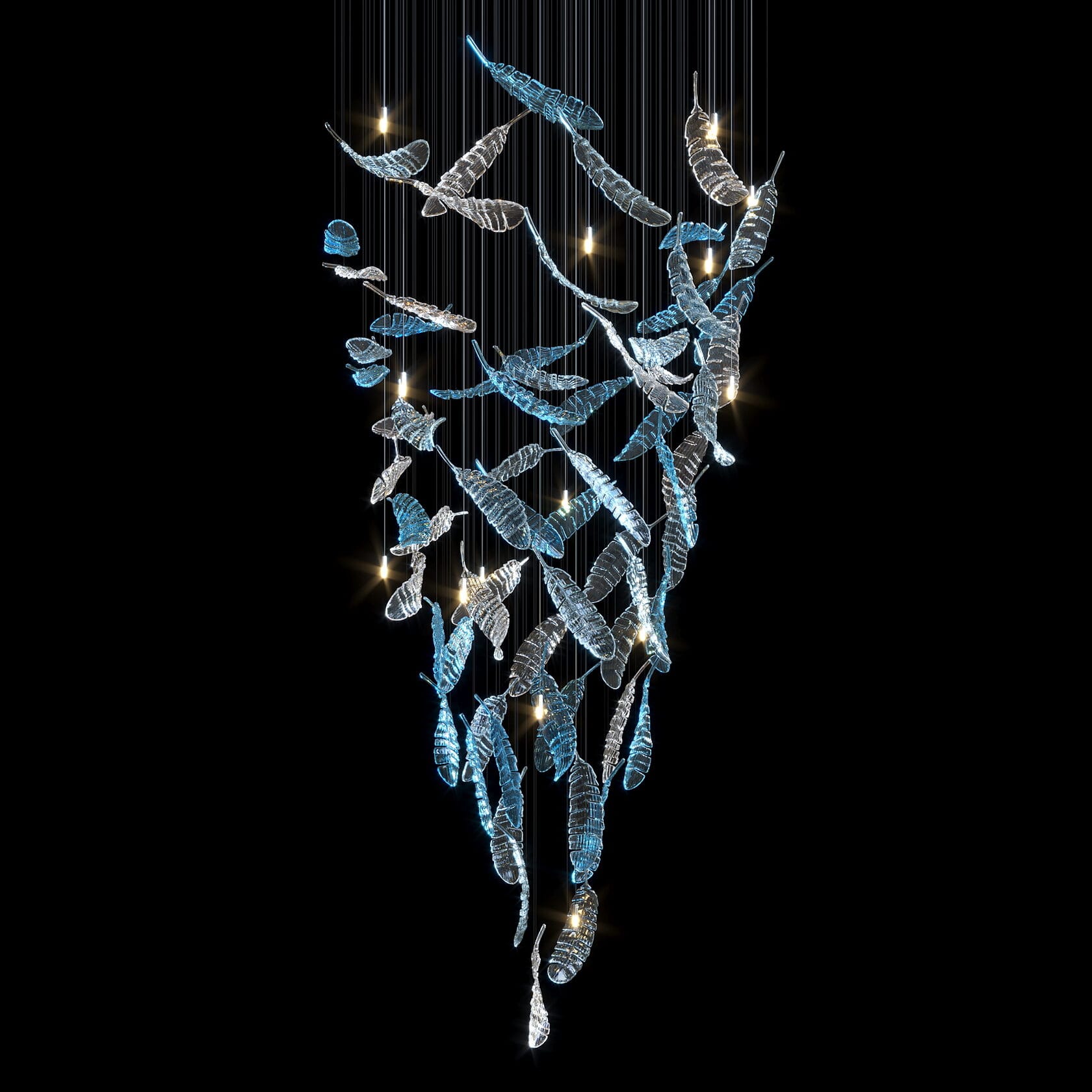 LC0295 - Light compositions made of crystal and glass - image 4 | Bachelieri