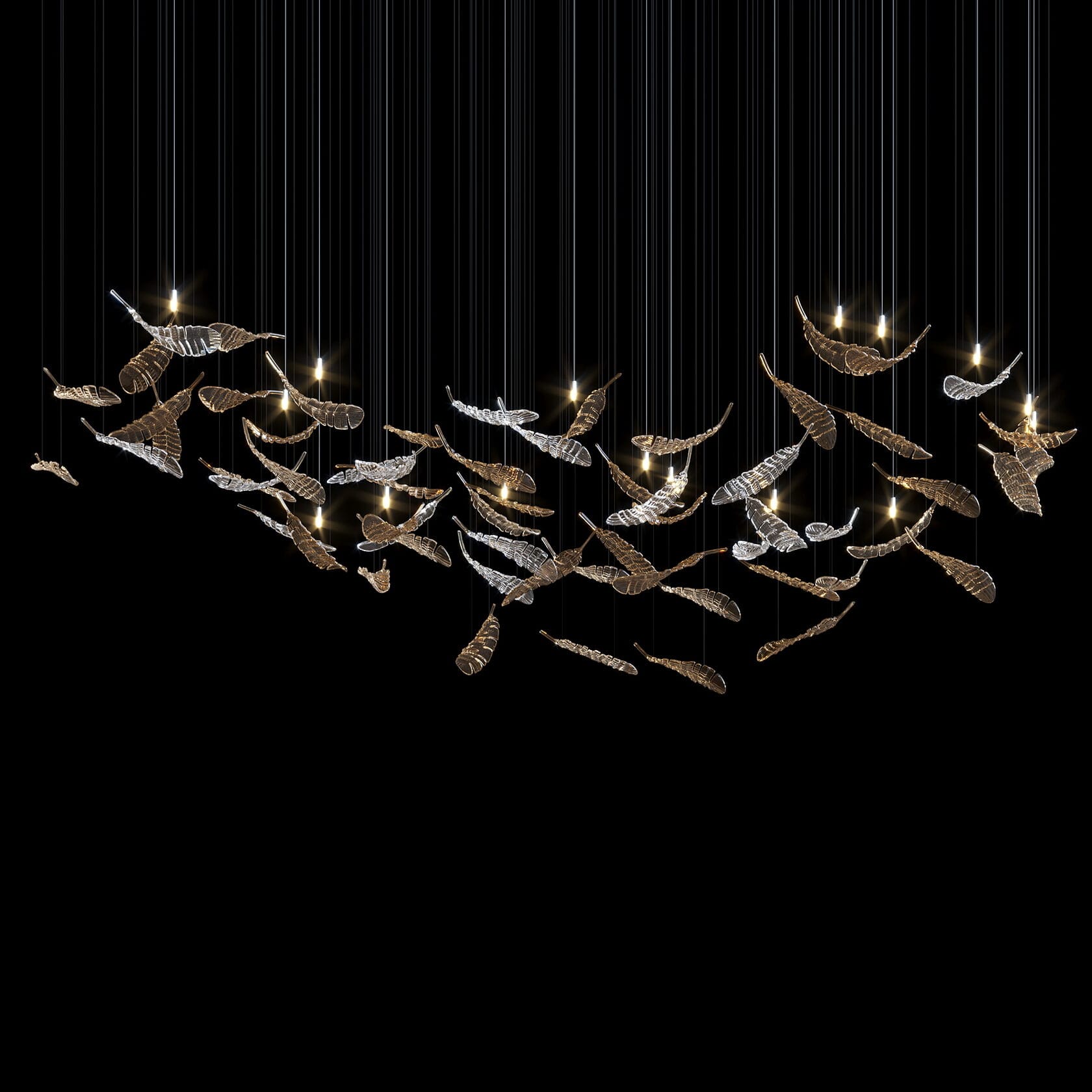 LC0295 - Light compositions made of crystal and glass - image 5 | Bachelieri