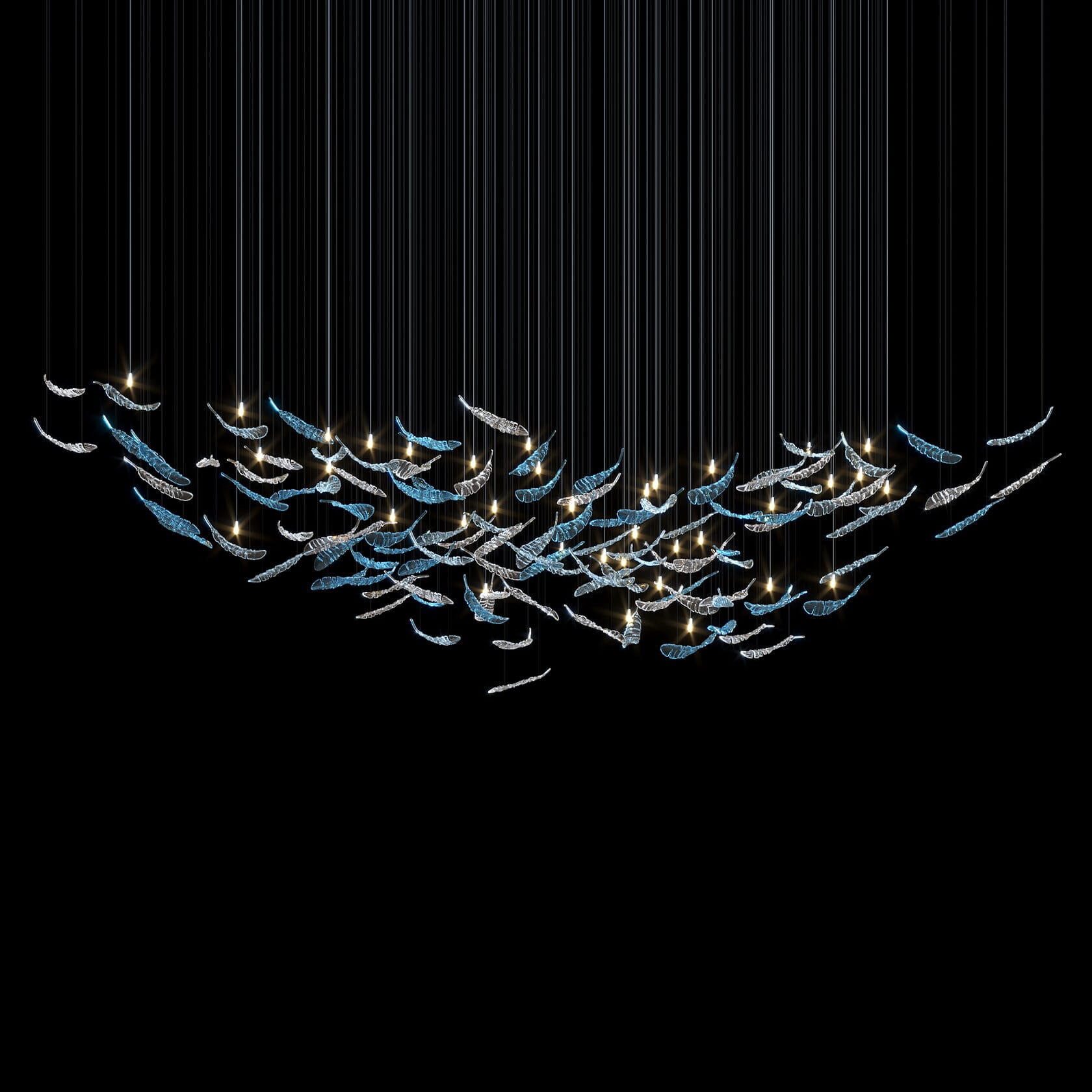 LC0295 - Light compositions made of crystal and glass - image 10 | Bachelieri