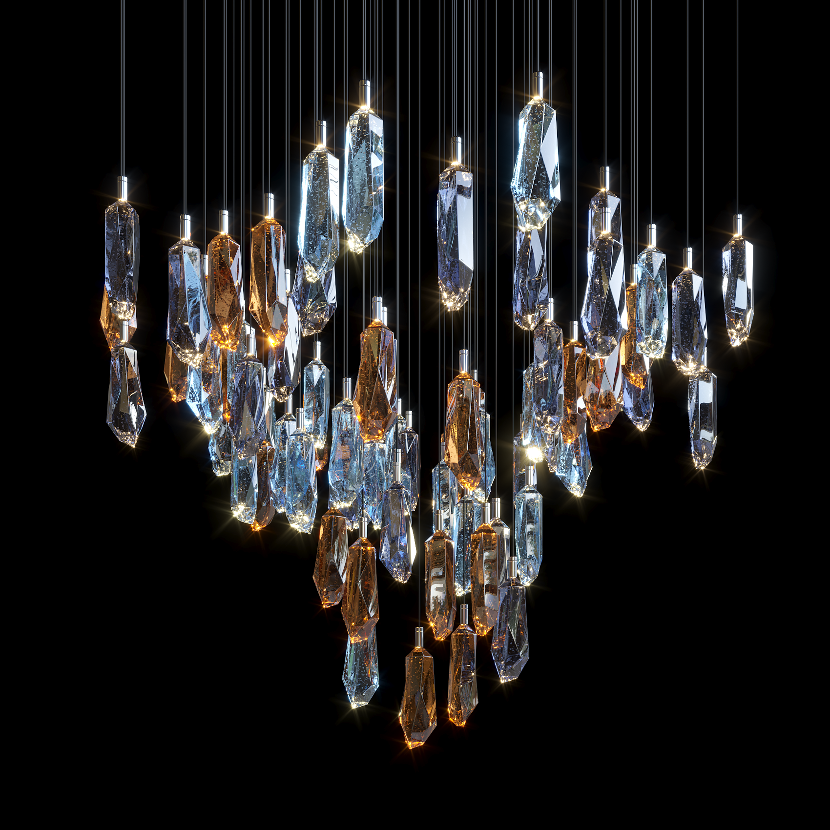 LC0297 - Light compositions made of crystal and glass - image 5 | Bachelieri