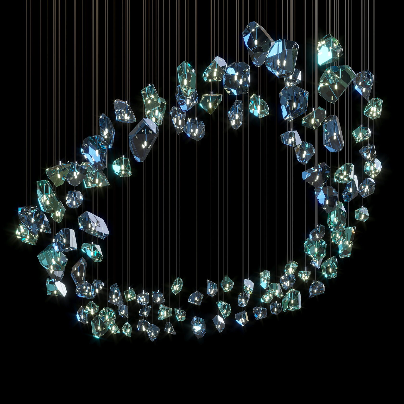 LC0302 - Light compositions made of crystal and glass - image 1 | Bachelieri