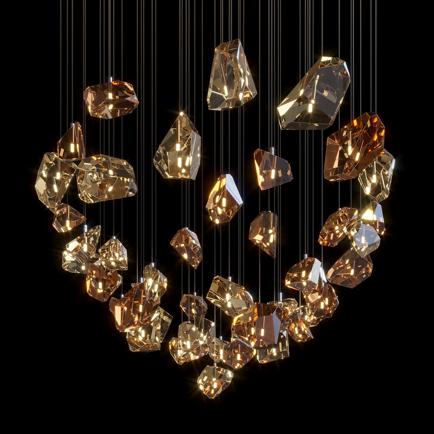 LC0302 - Light compositions made of crystal and glass - image 3 | Bachelieri