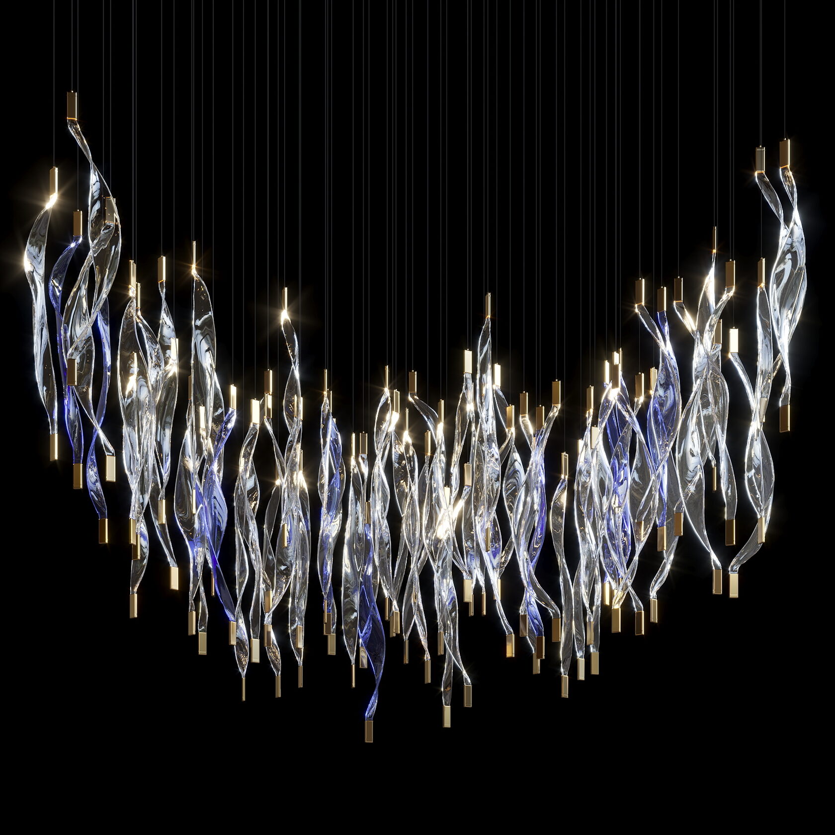 LC0308 - Light compositions made of crystal and glass - image 1 | Bachelieri