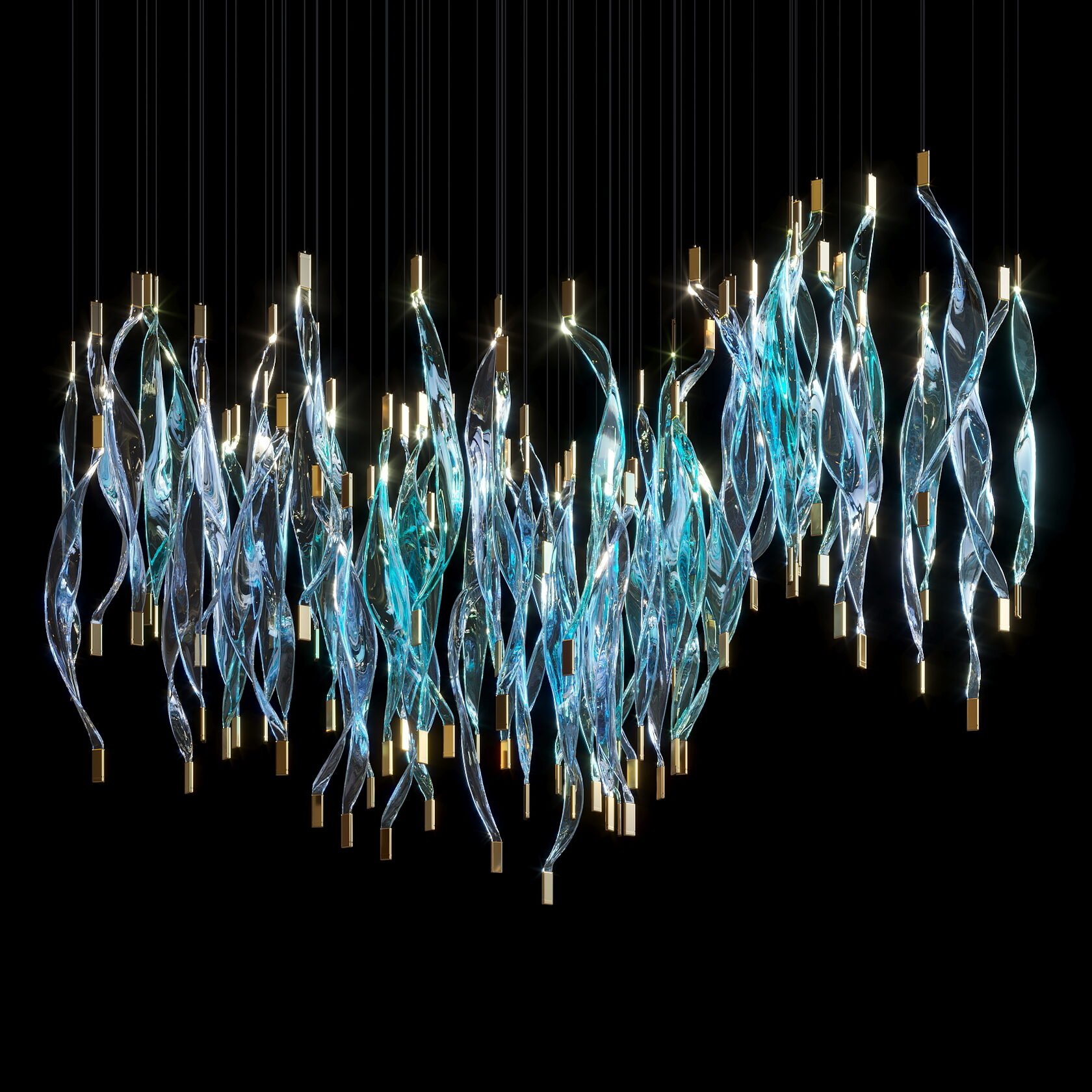 LC0308 - Light compositions made of crystal and glass - image 4 | Bachelieri