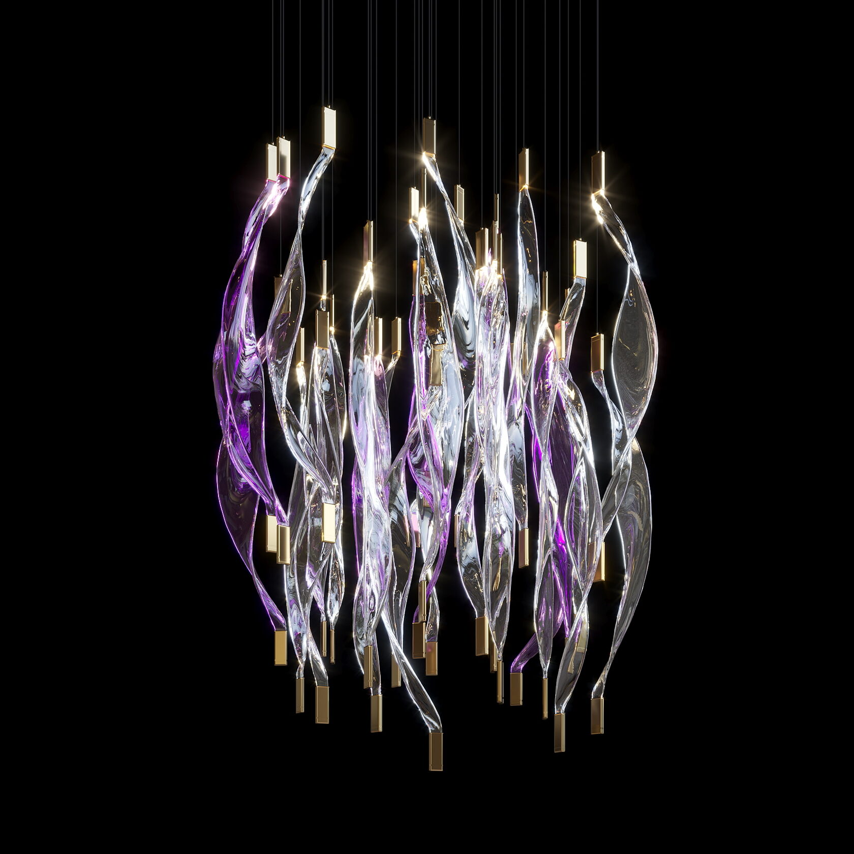 LC0308 - Light compositions made of crystal and glass - image 5 | Bachelieri