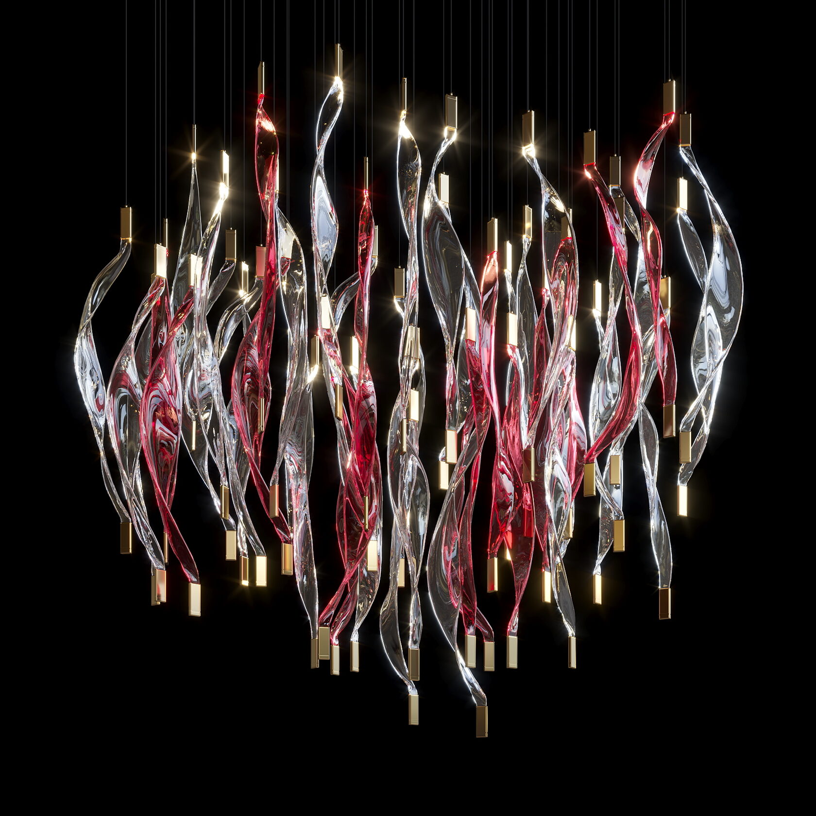 LC0308 - Light compositions made of crystal and glass - image 7 | Bachelieri