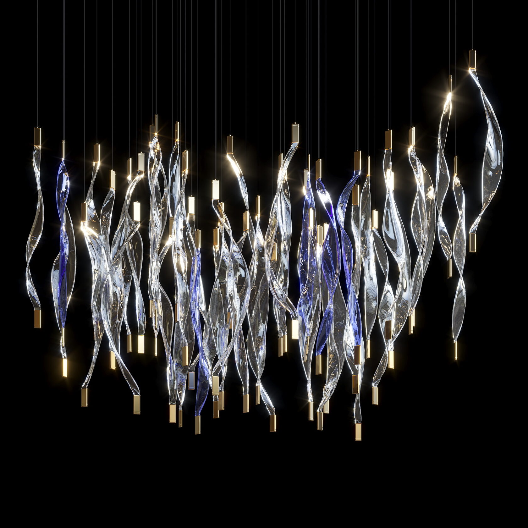 LC0308 - Light compositions made of crystal and glass - image 8 | Bachelieri