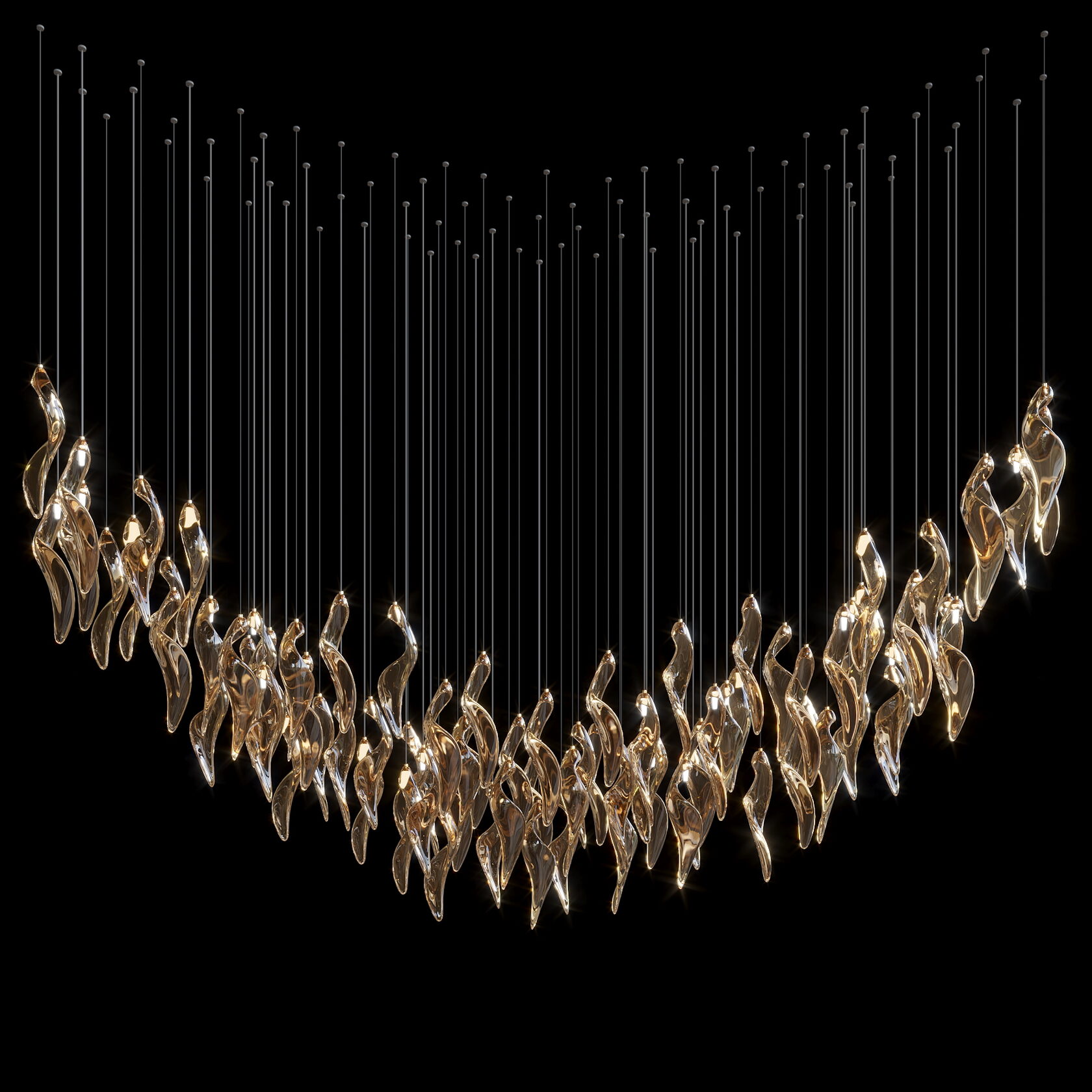 LC0311 - Light compositions made of crystal and glass - image 8 | Bachelieri