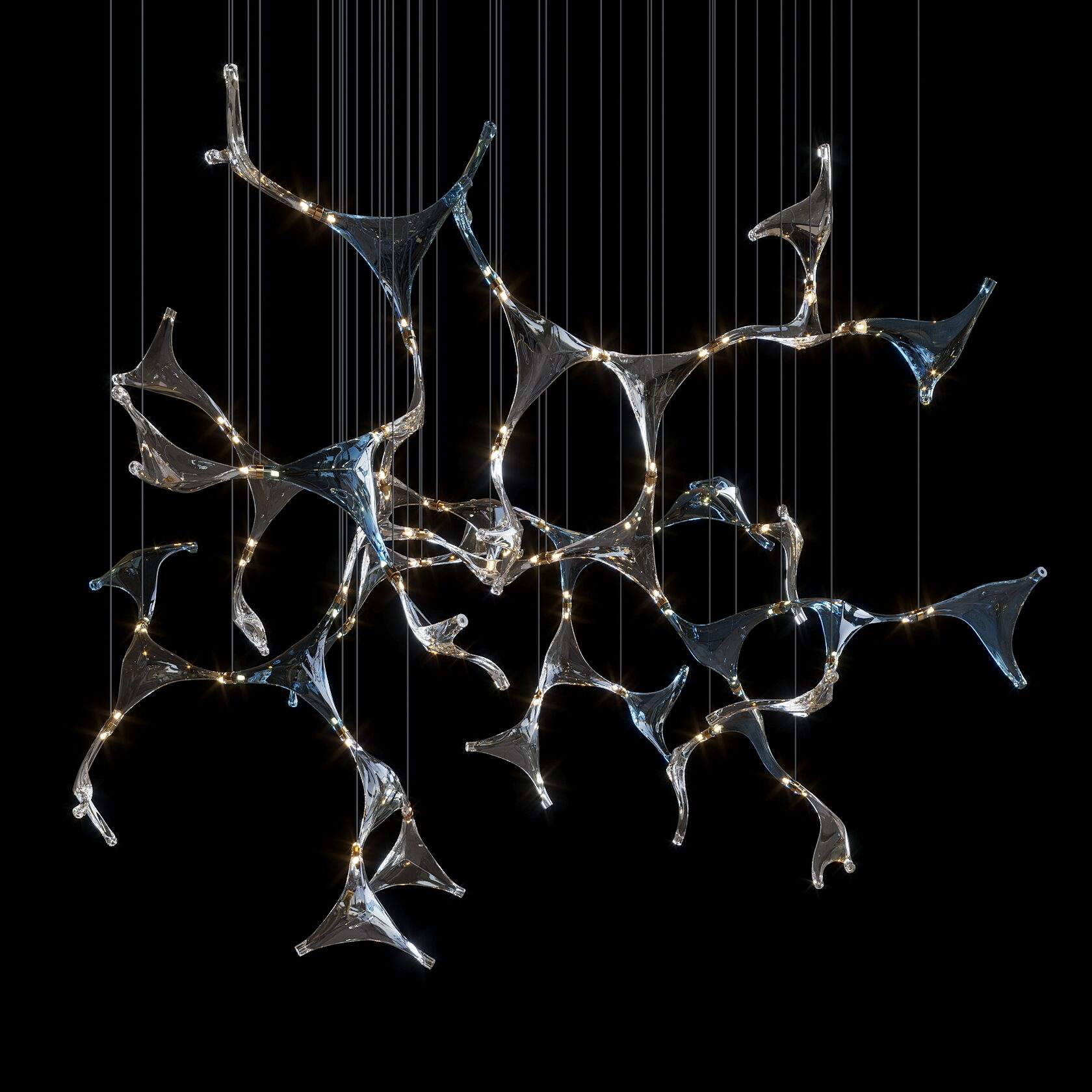 LC0313 - Light compositions made of crystal and glass - image 3 | Bachelieri