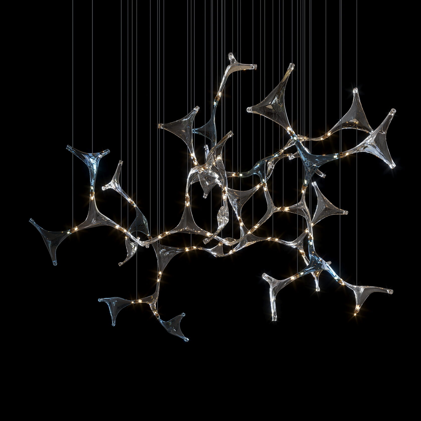 LC0313 - Light compositions made of crystal and glass - image 6 | Bachelieri