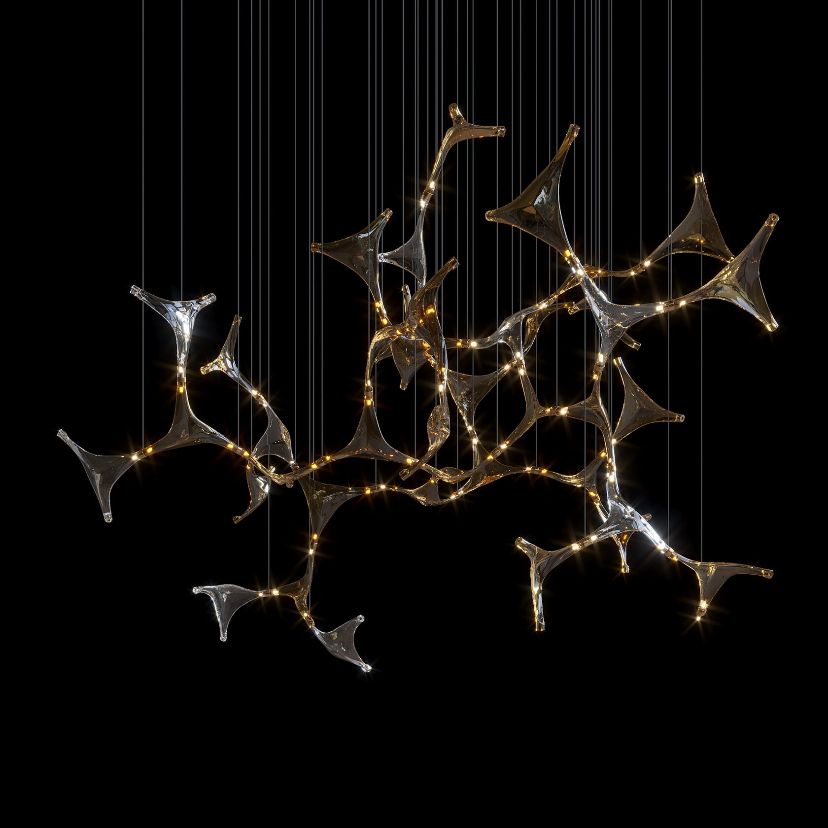 LC0313 - Light compositions made of crystal and glass - image 7 | Bachelieri