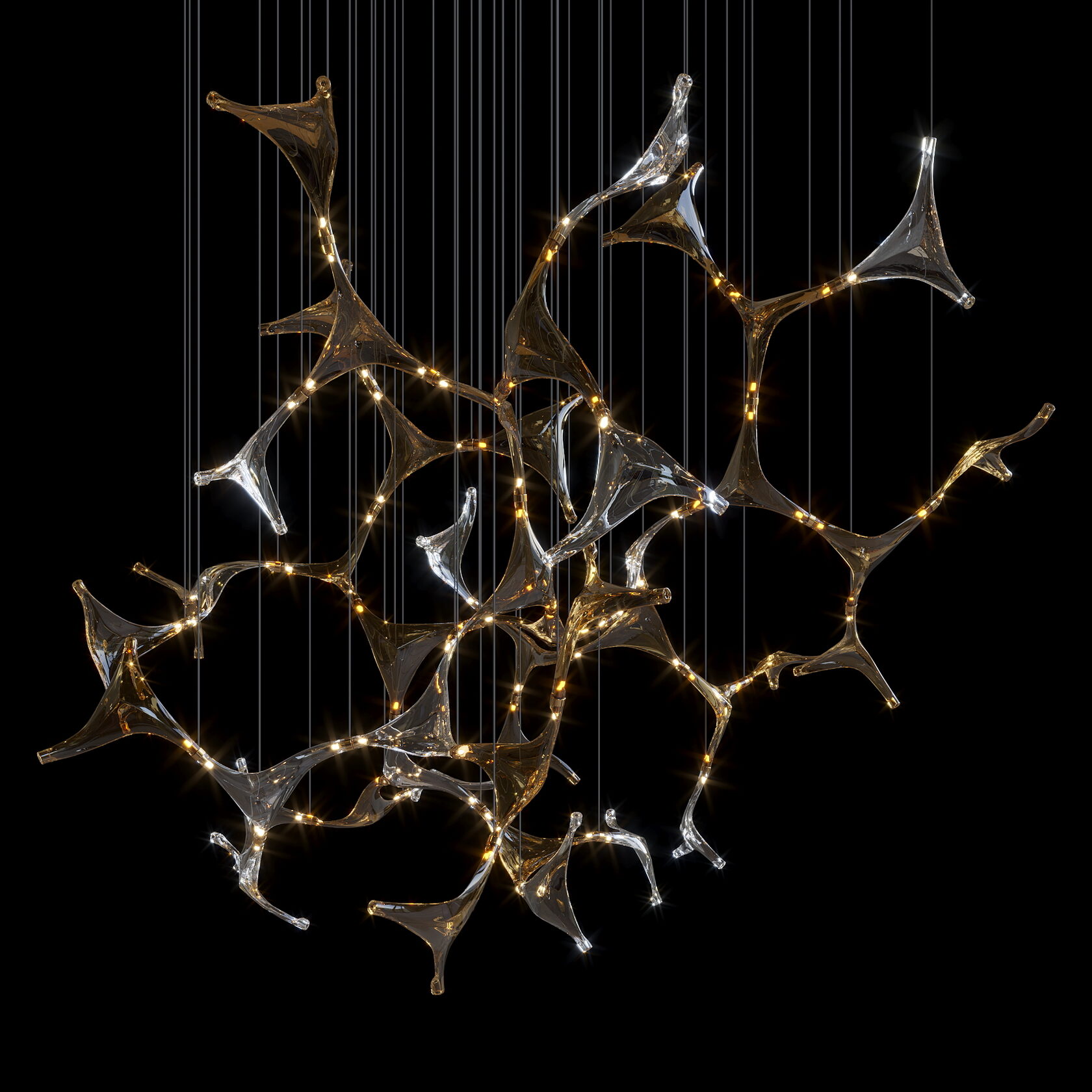 LC0313 - Light compositions made of crystal and glass - image 9 | Bachelieri