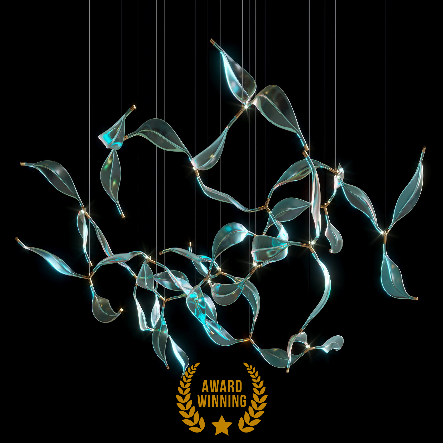 LC0319 - Light compositions made of crystal and glass - image 1 | Bachelieri