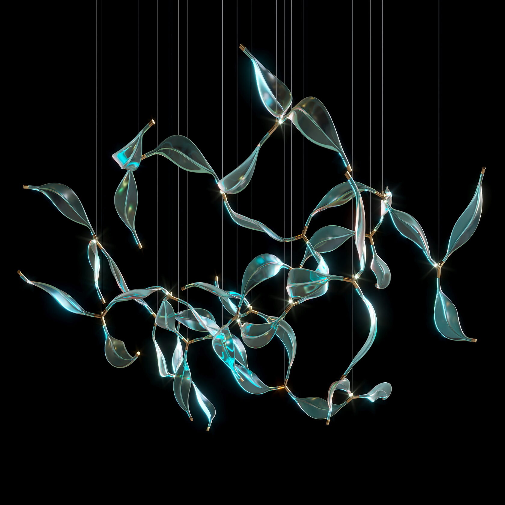 LC0319 - Light compositions made of crystal and glass - image 2 | Bachelieri