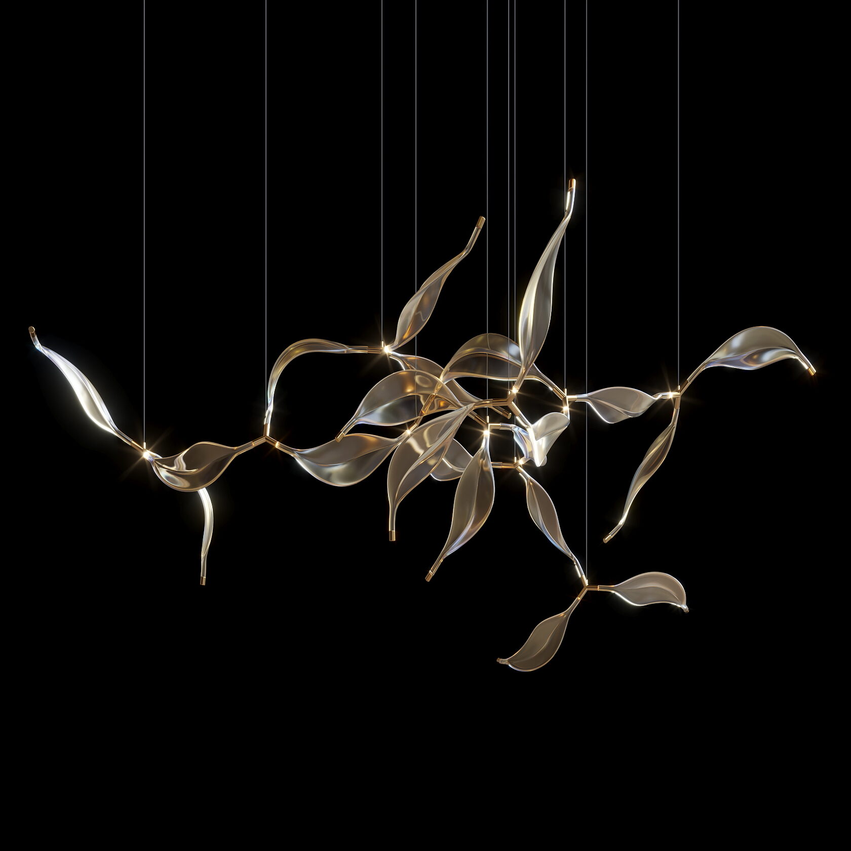 LC0319 - Light compositions made of crystal and glass - image 4 | Bachelieri