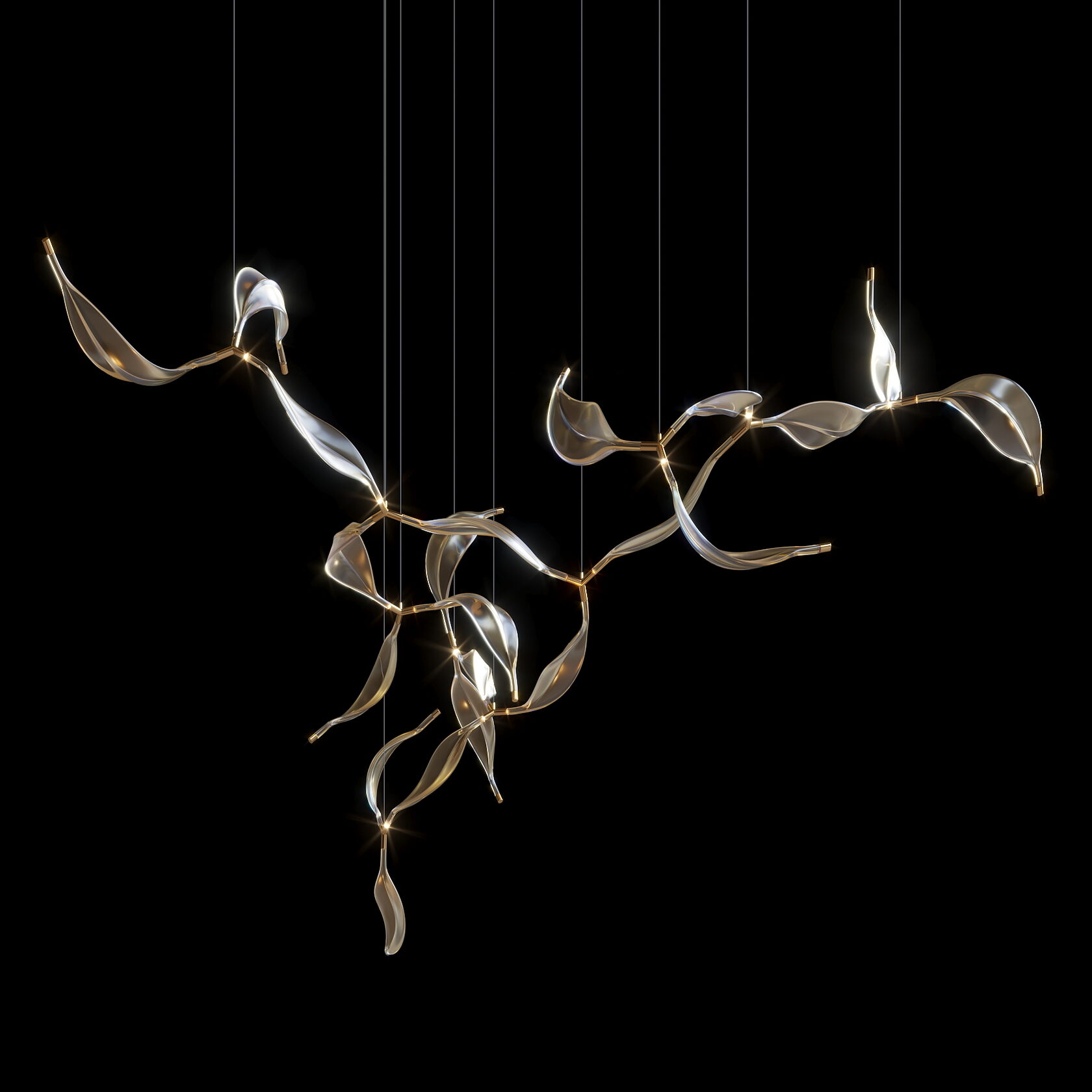 LC0319 - Light compositions made of crystal and glass - image 5 | Bachelieri