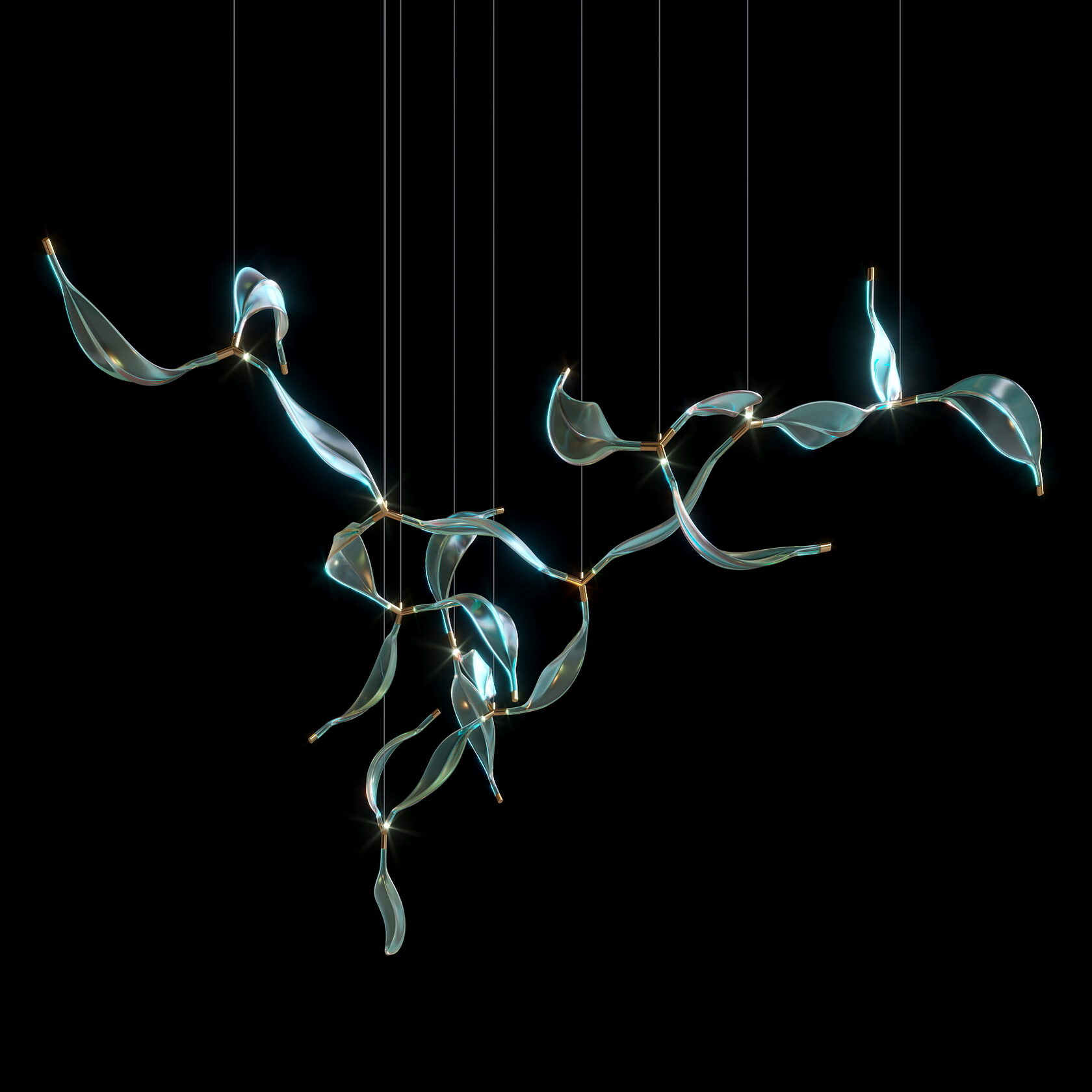 LC0319 - Light compositions made of crystal and glass - image 7 | Bachelieri
