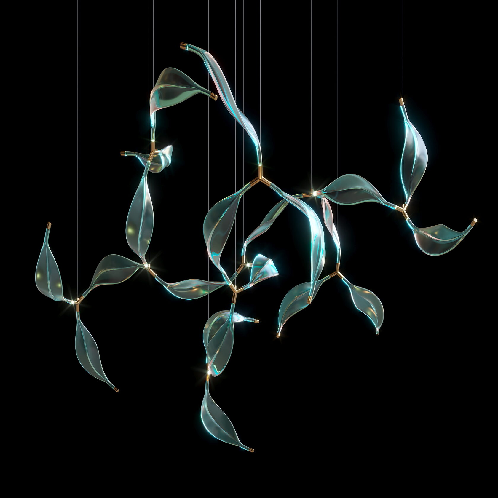 LC0319 - Light compositions made of crystal and glass - image 11 | Bachelieri