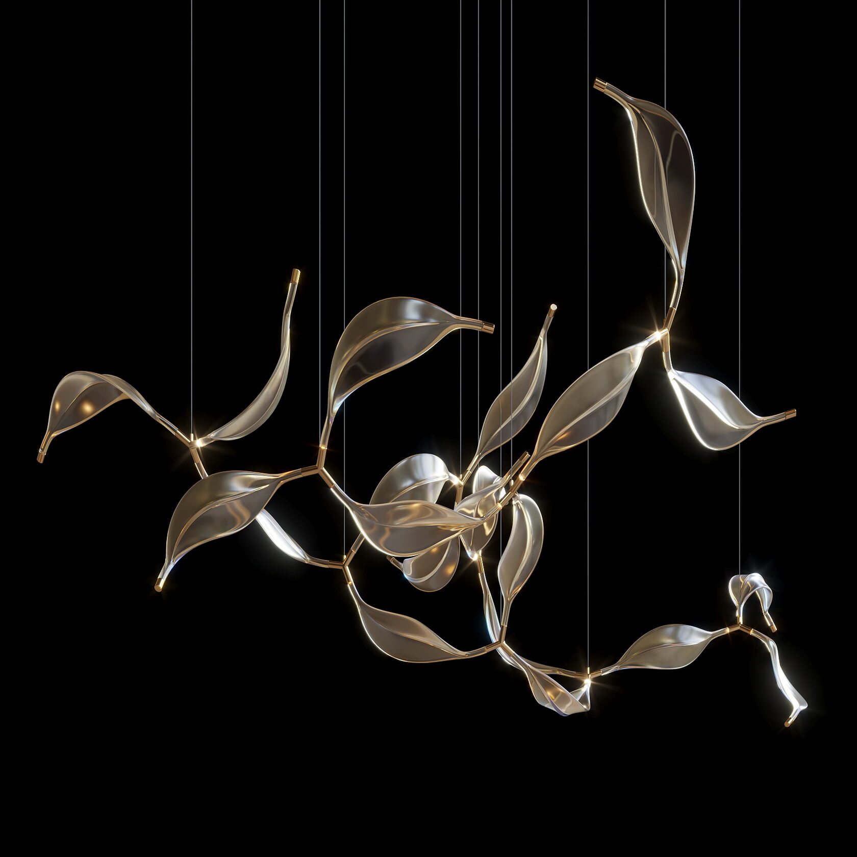 LC0319 - Light compositions made of crystal and glass - image 12 | Bachelieri