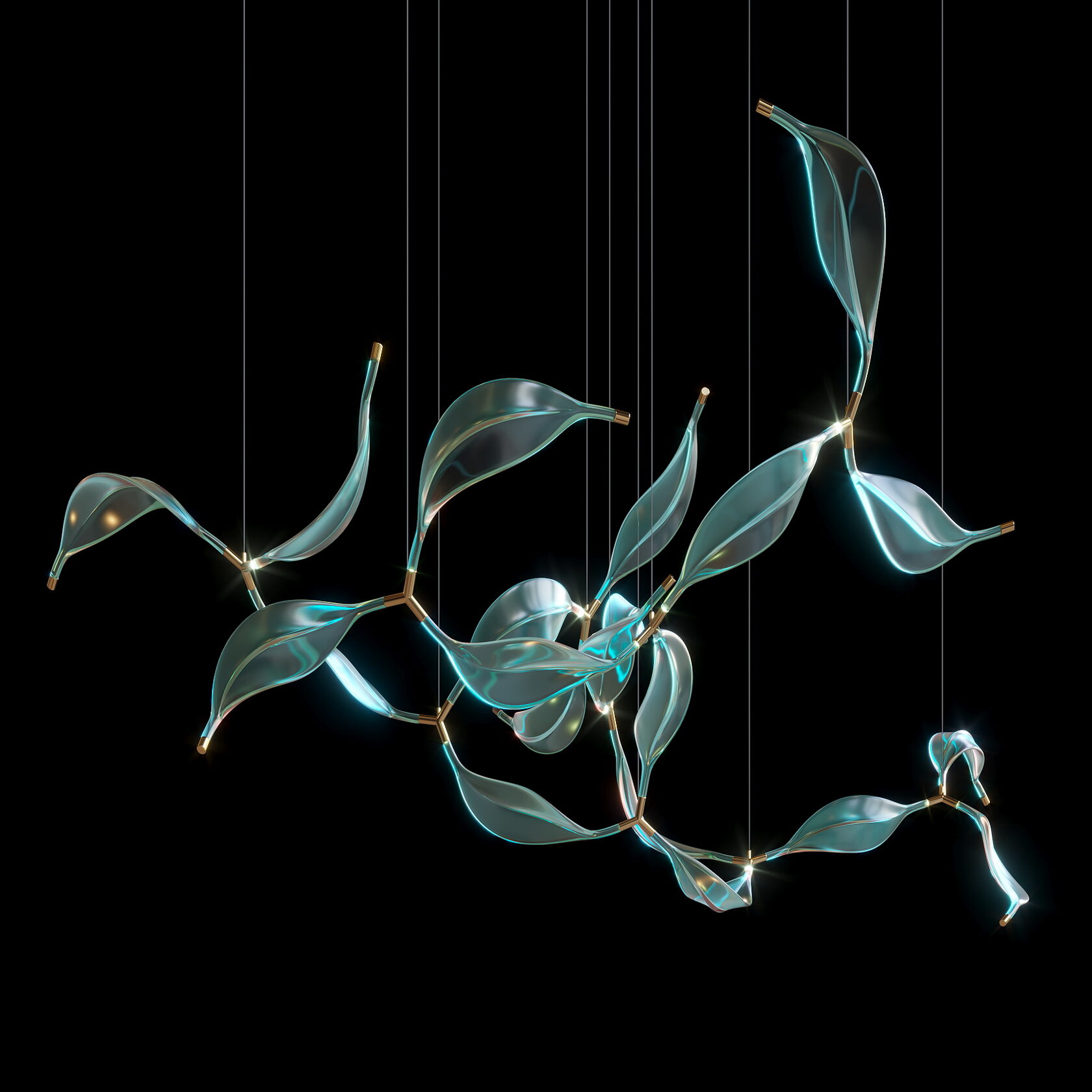 LC0319 - Light compositions made of crystal and glass - image 13 | Bachelieri