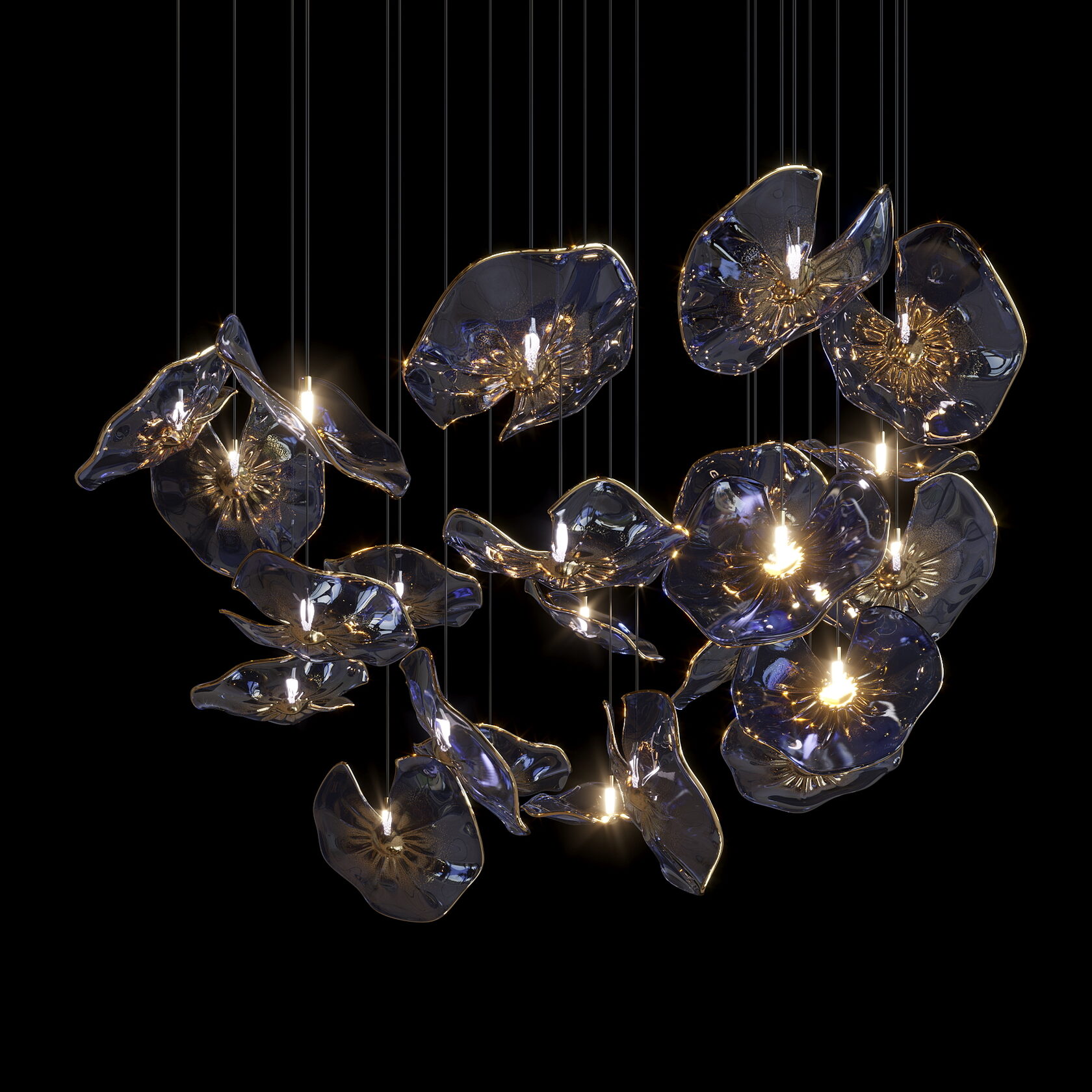 LC0334 - Light compositions made of crystal and glass - image 1 | Bachelieri