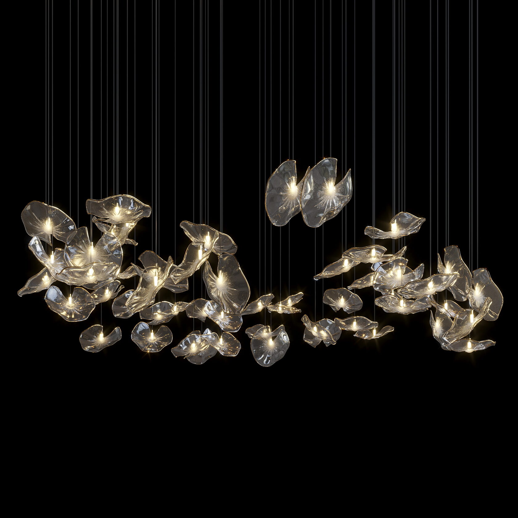 LC0334 - Light compositions made of crystal and glass - image 3 | Bachelieri