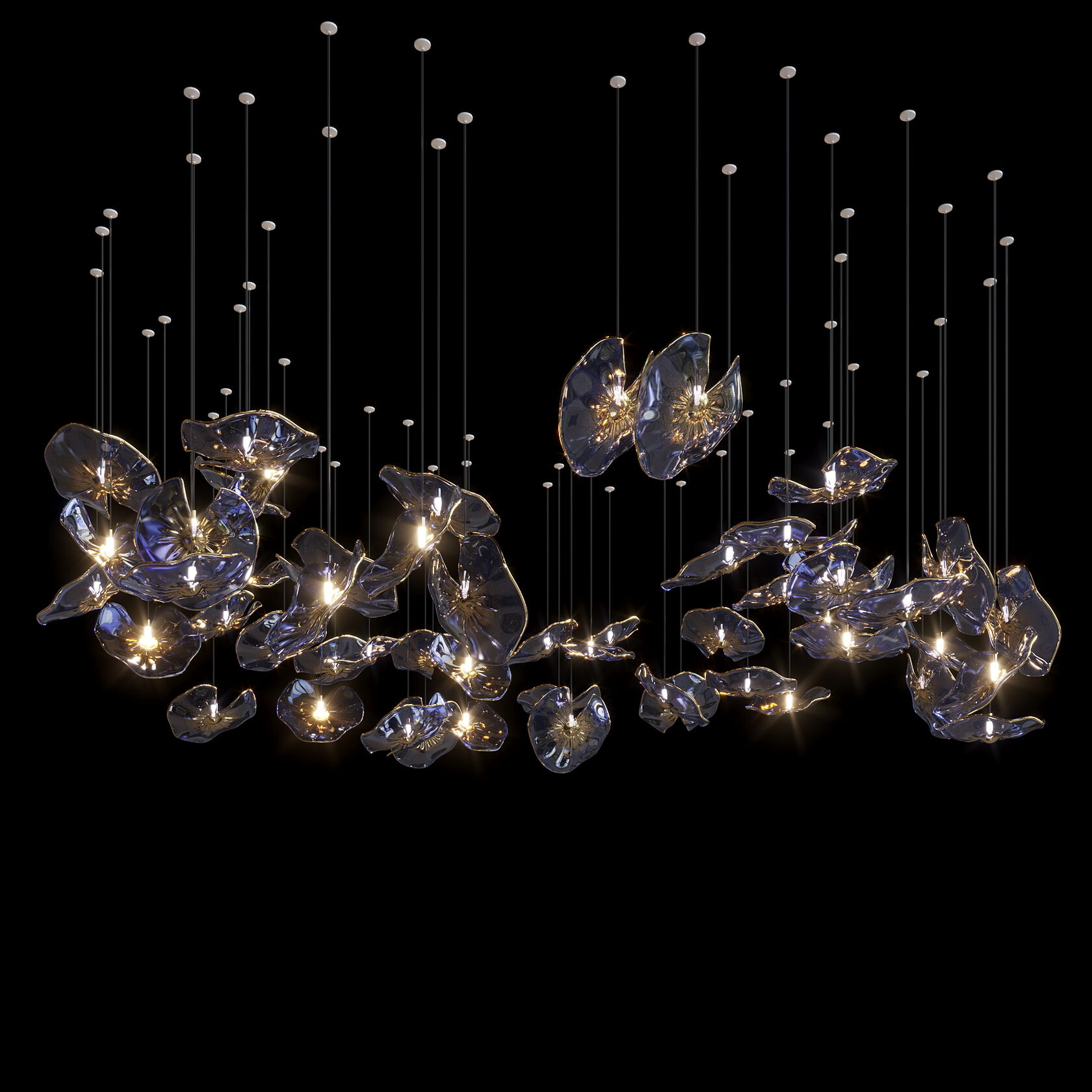 LC0334 - Light compositions made of crystal and glass - image 4 | Bachelieri