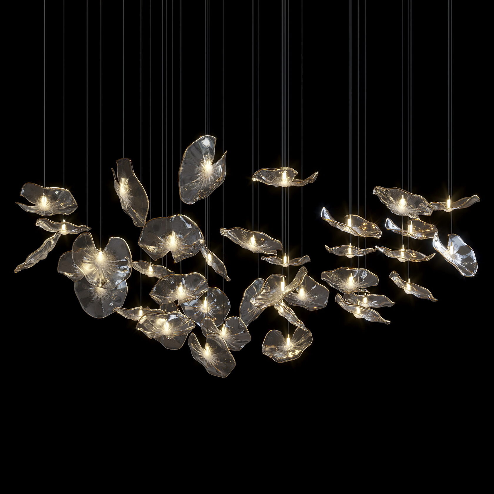 LC0334 - Light compositions made of crystal and glass - image 5 | Bachelieri