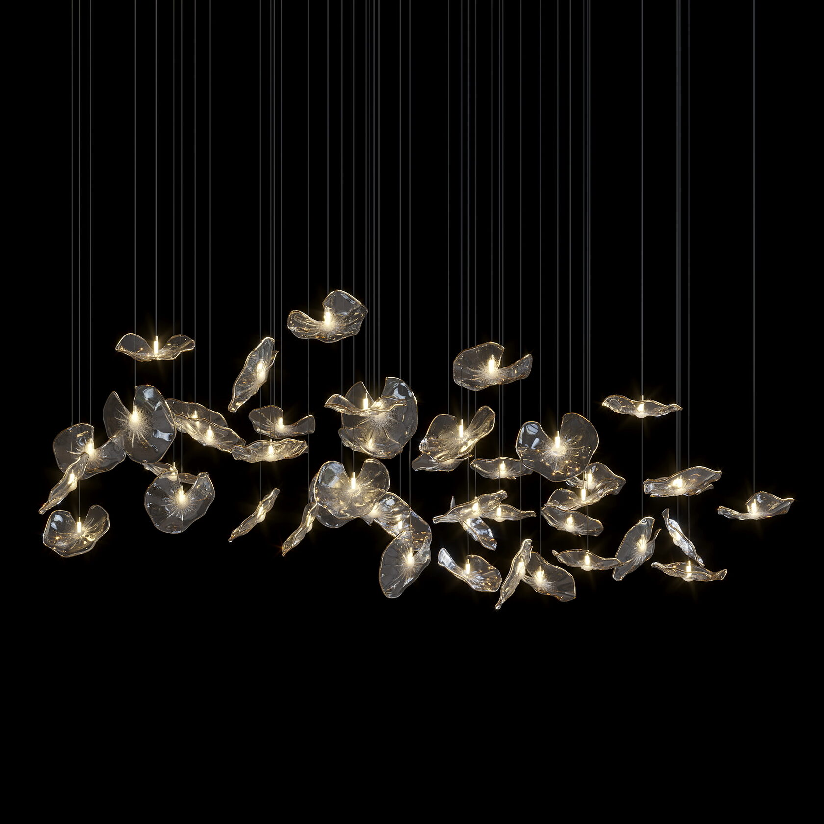 LC0334 - Light compositions made of crystal and glass - image 6 | Bachelieri