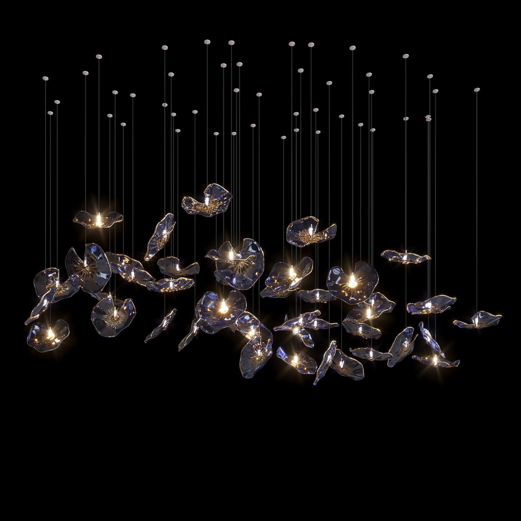 LC0334 - Light compositions made of crystal and glass - image 8 | Bachelieri