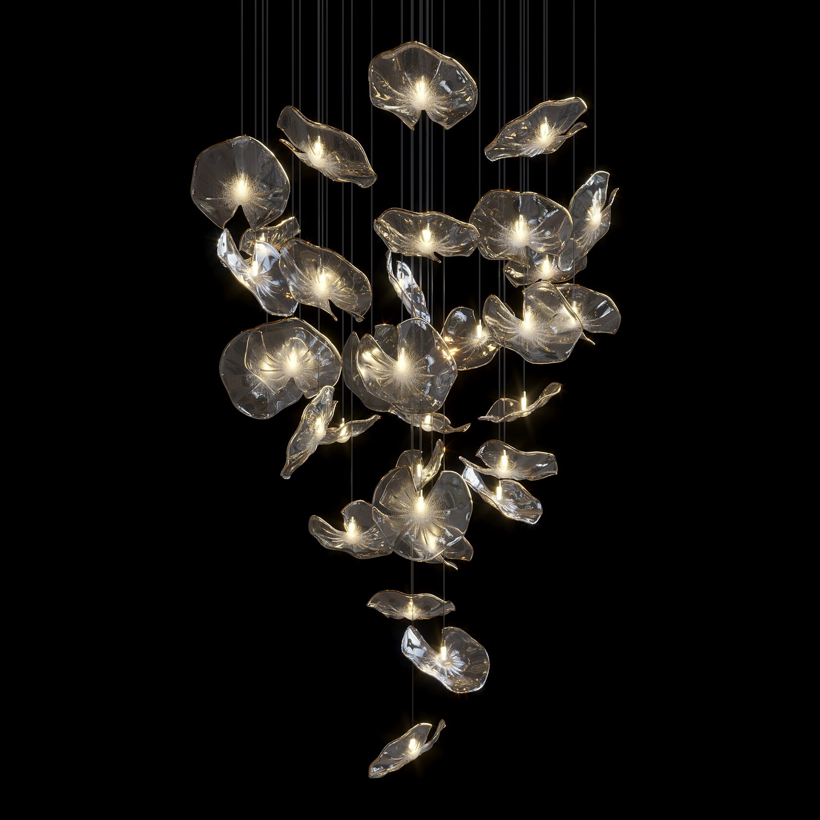 LC0334 - Light compositions made of crystal and glass - image 9 | Bachelieri