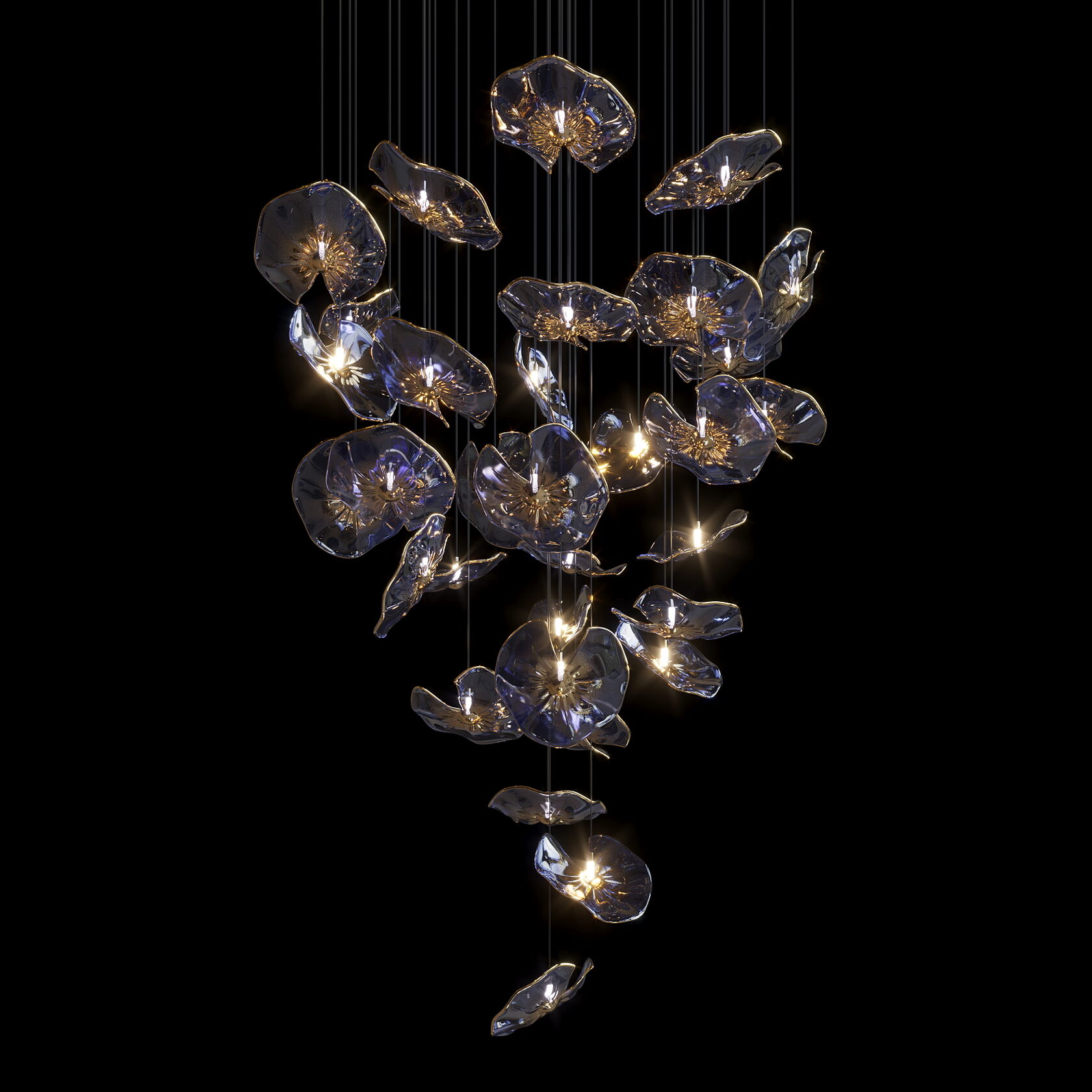 LC0334 - Light compositions made of crystal and glass - image 10 | Bachelieri