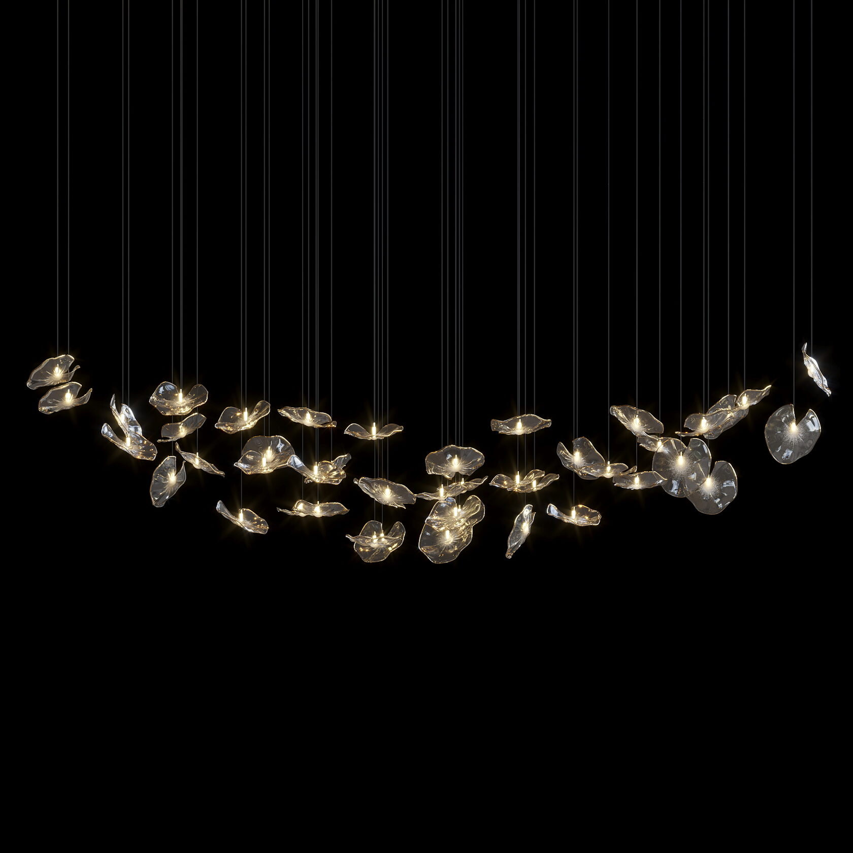 LC0334 - Light compositions made of crystal and glass - image 11 | Bachelieri