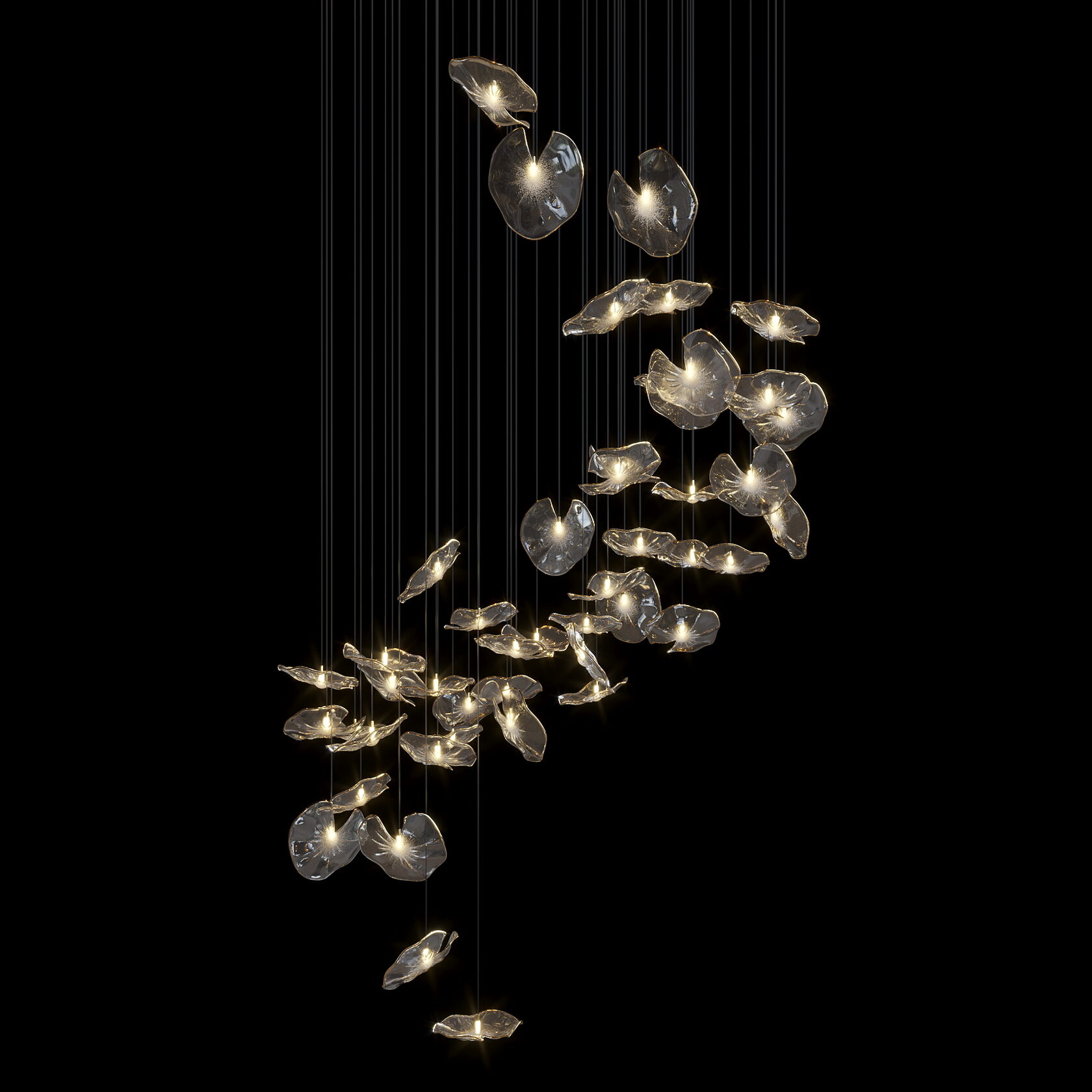 LC0334 - Light compositions made of crystal and glass - image 12 | Bachelieri