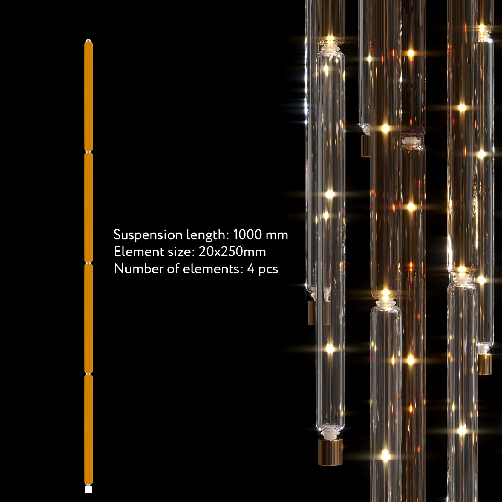 LC0335 - Light compositions made of crystal and glass - image 19 | Bachelieri