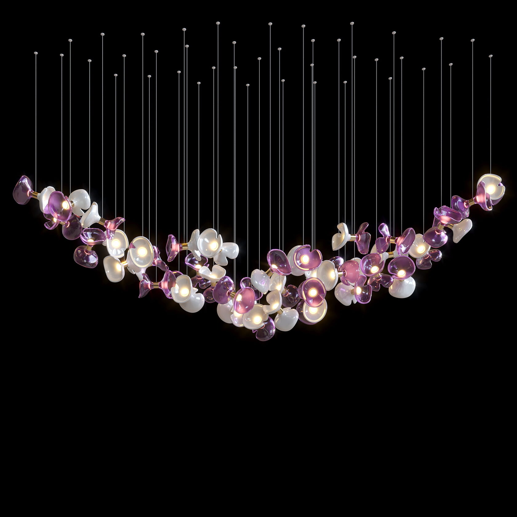 LC0343 - Light compositions made of crystal and glass - image 2 | Bachelieri