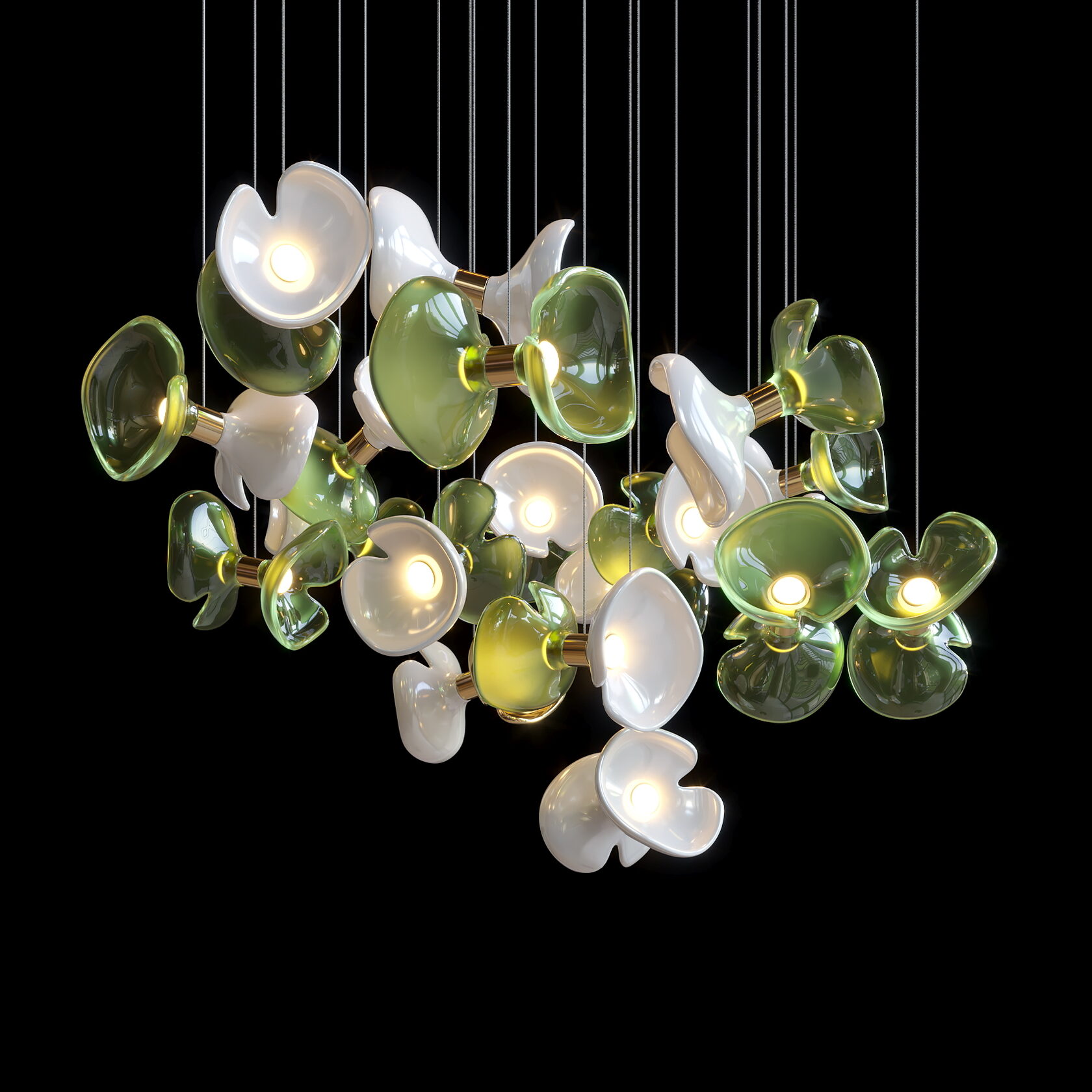LC0343 - Light compositions made of crystal and glass - image 3 | Bachelieri