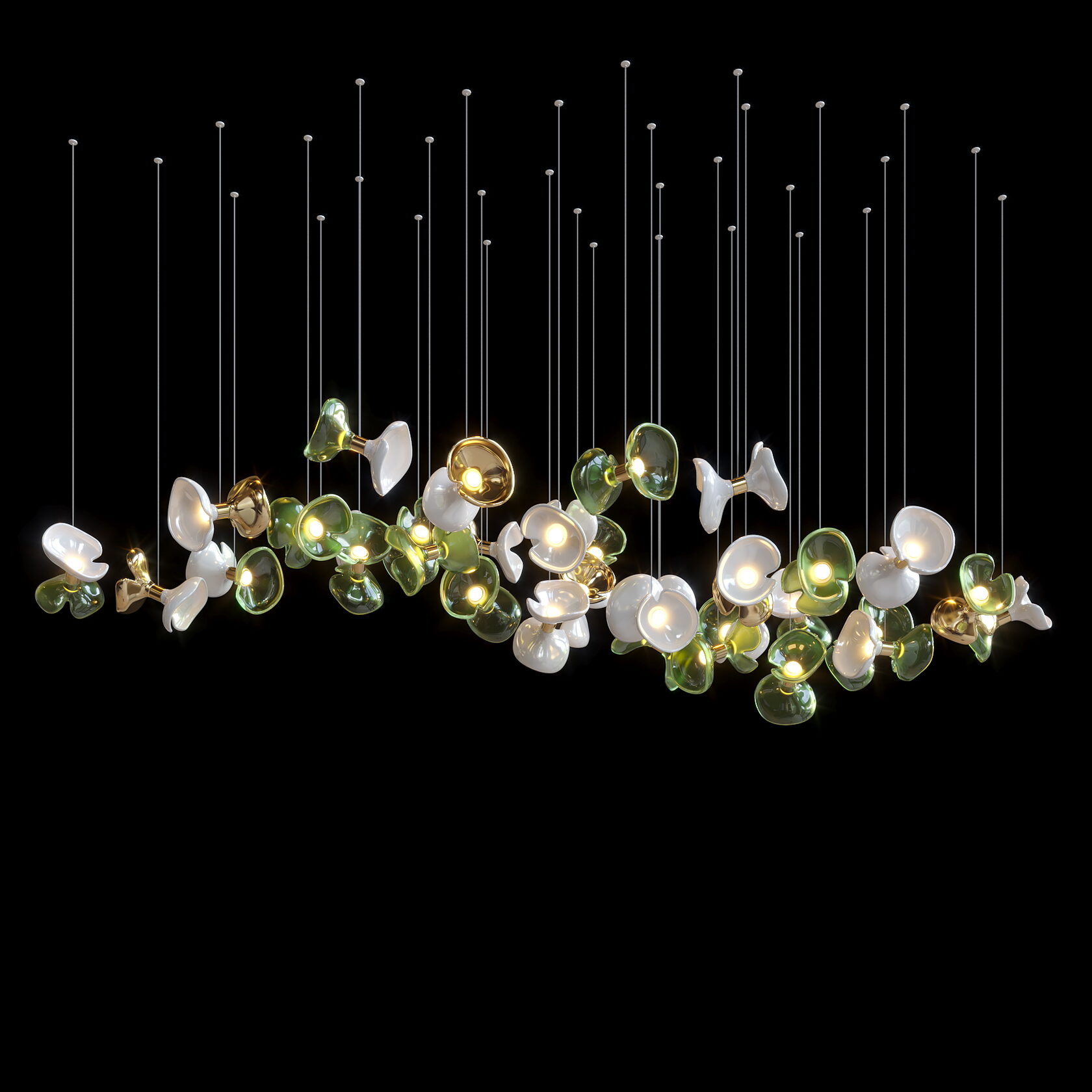 LC0343 - Light compositions made of crystal and glass - image 4 | Bachelieri