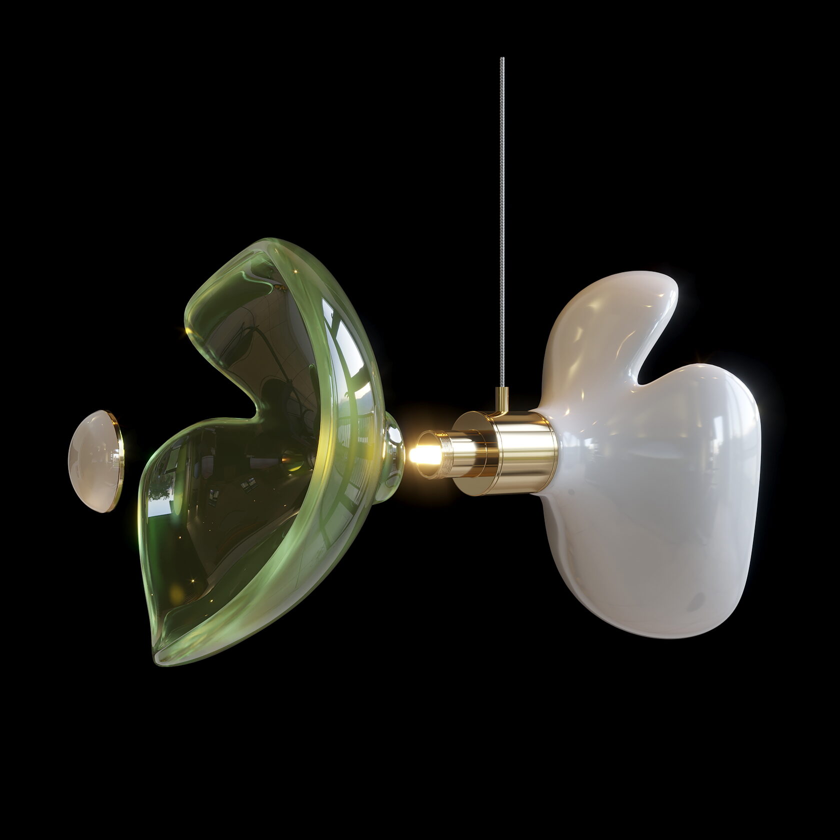 LC0343 - Light compositions made of crystal and glass - image 5 | Bachelieri