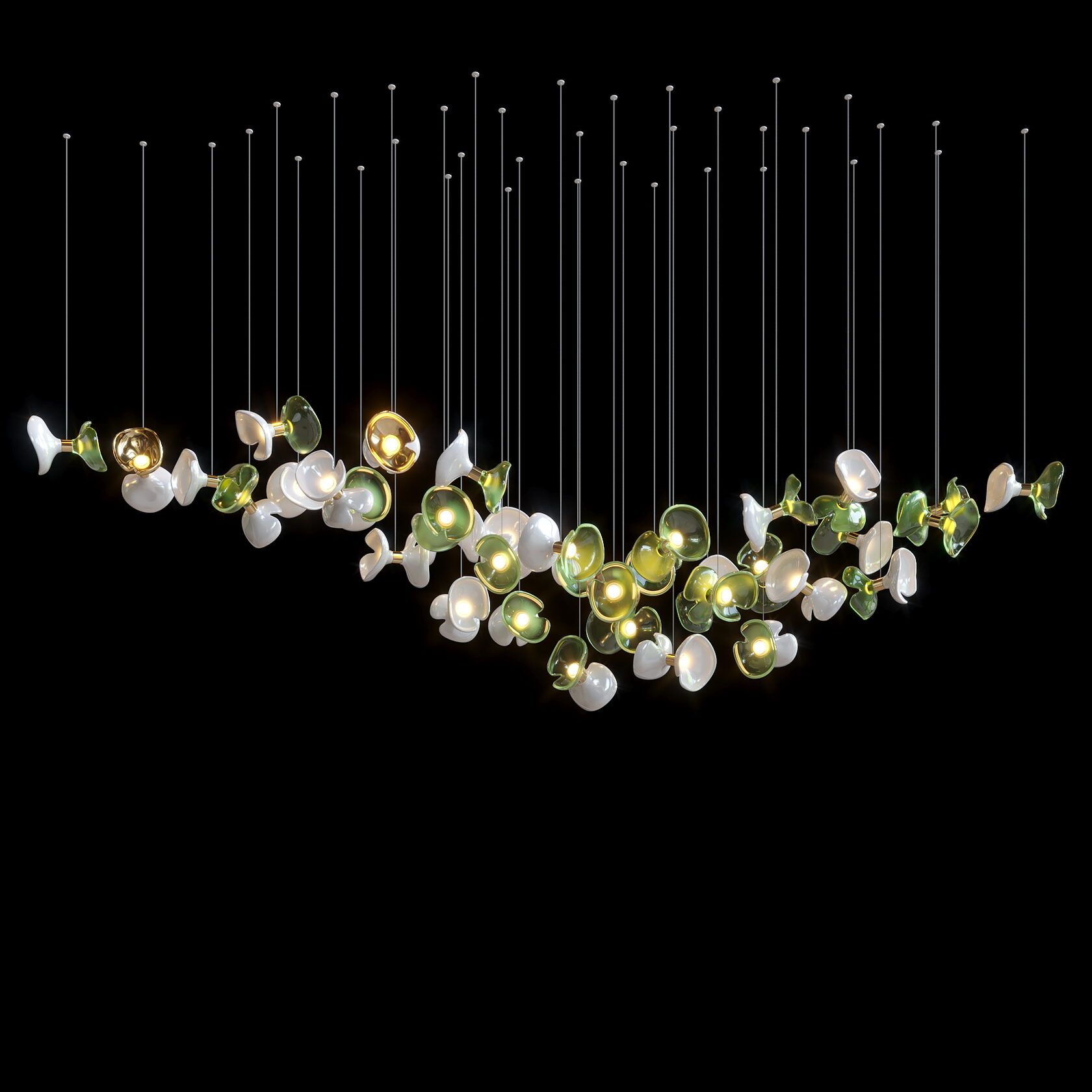 LC0343 - Light compositions made of crystal and glass - image 7 | Bachelieri