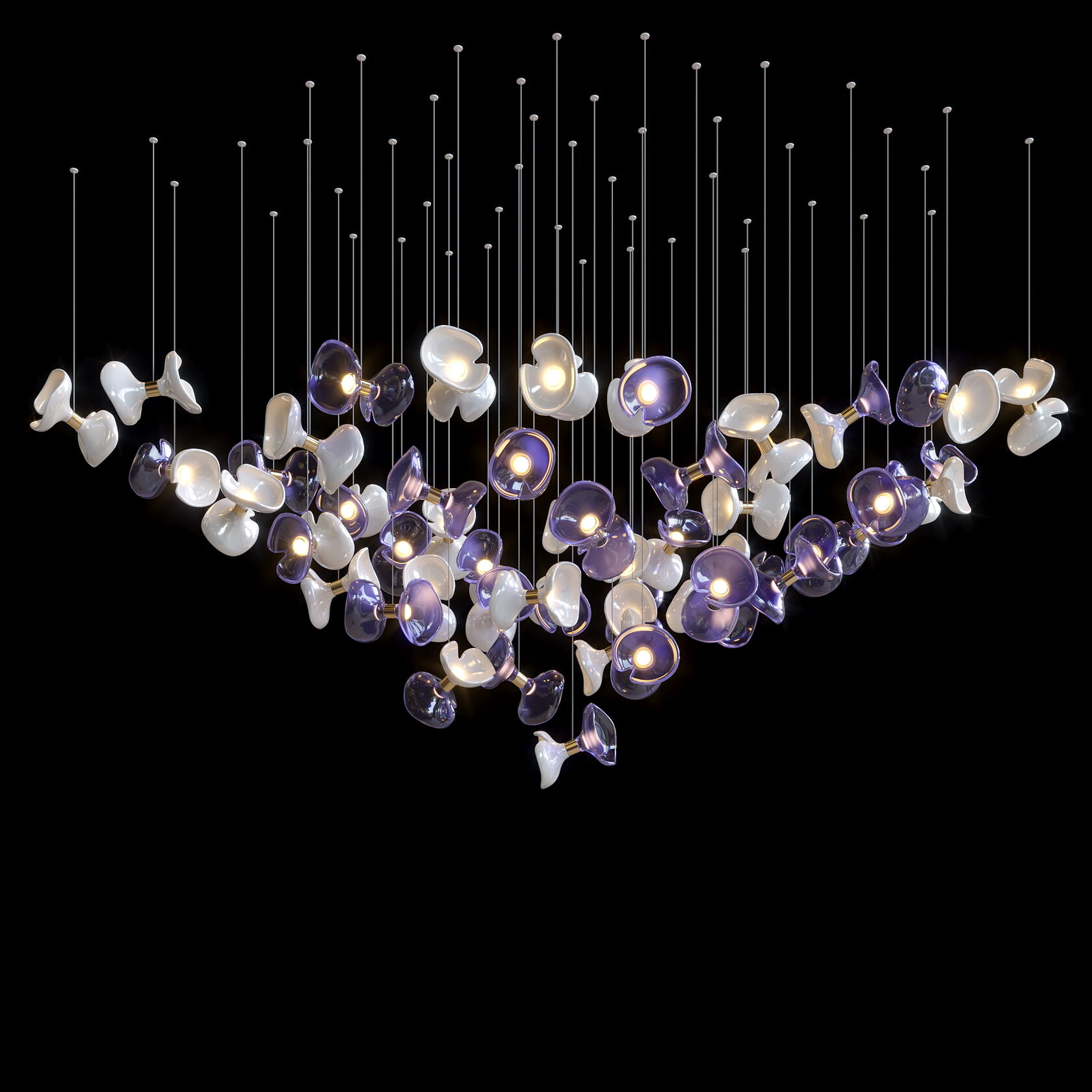 LC0343 - Light compositions made of crystal and glass - image 8 | Bachelieri