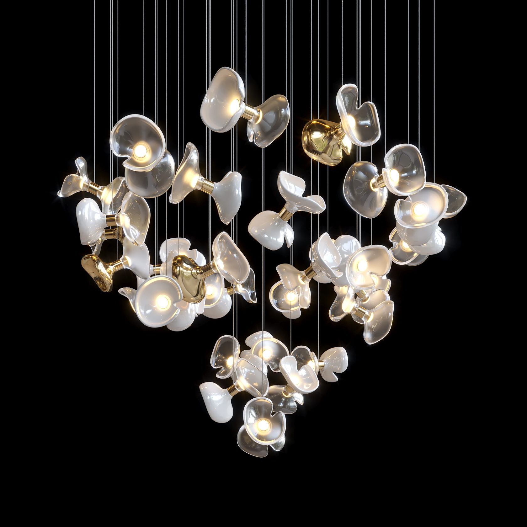 LC0343 - Light compositions made of crystal and glass - image 9 | Bachelieri