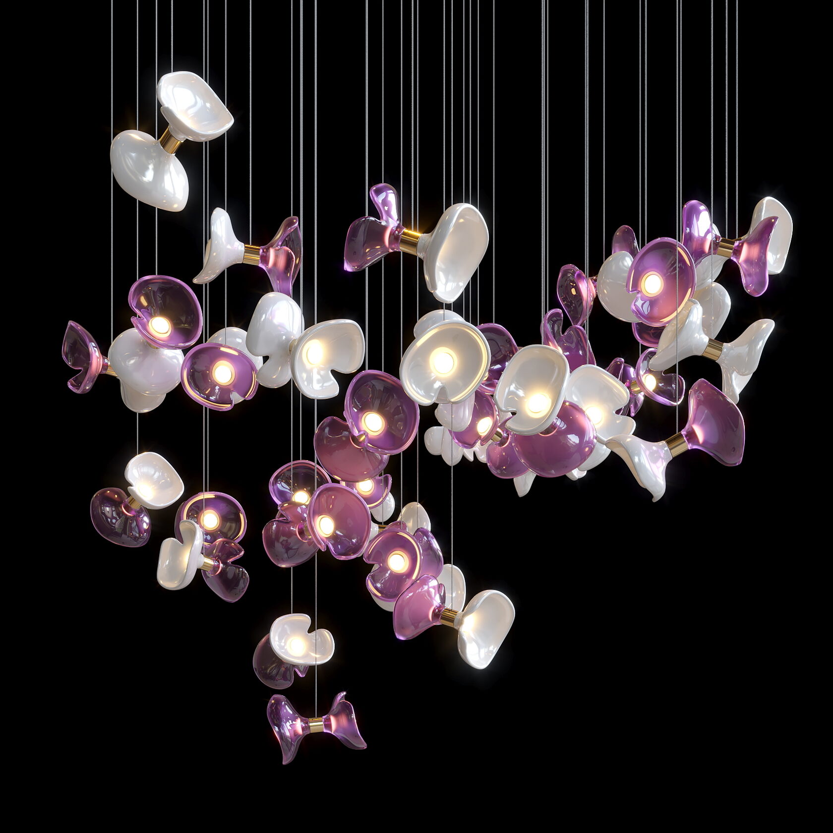 LC0343 - Light compositions made of crystal and glass - image 10 | Bachelieri