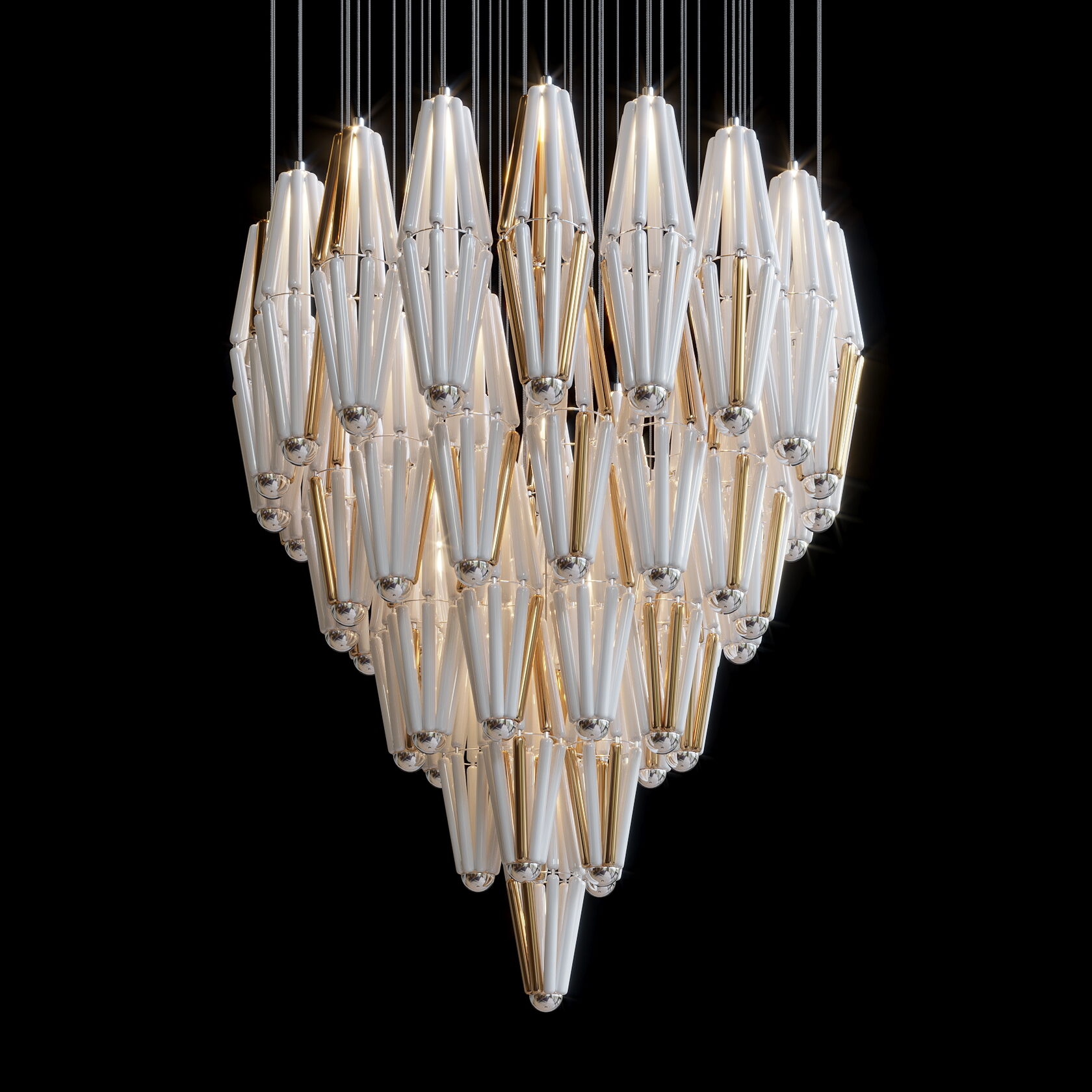 LC0355 - Light compositions made of crystal and glass - image 1 | Bachelieri