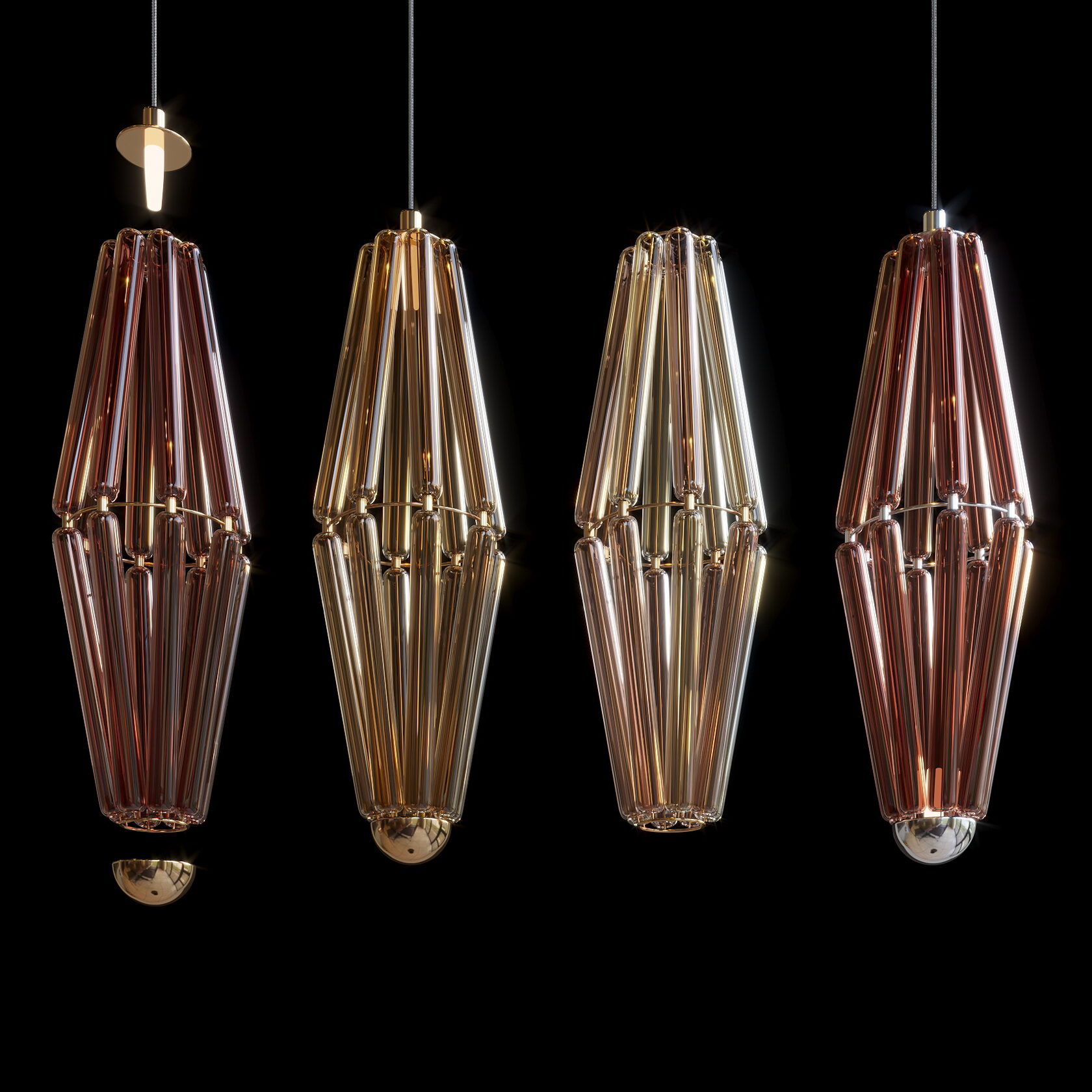 LC0354 - Light compositions made of crystal and glass - image 6 | Bachelieri