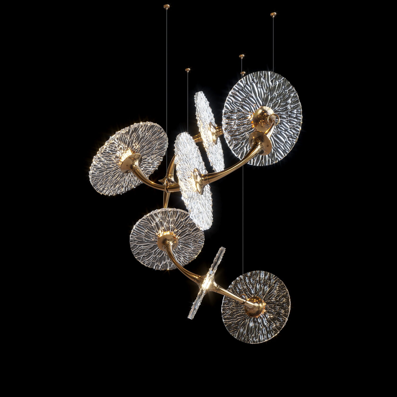 LC0358 - Light compositions made of crystal and glass - image 4 | Bachelieri