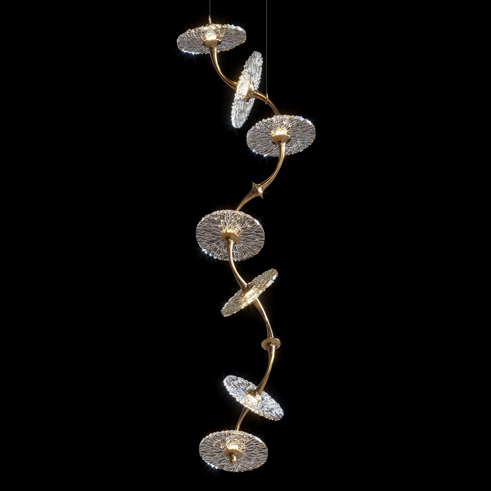 LC0358 - Light compositions made of crystal and glass - image 6 | Bachelieri